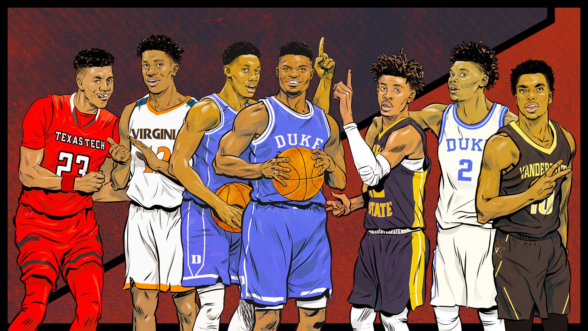 Giocatori basket college NBA Draft, 1920x1080 1080p, Desktop