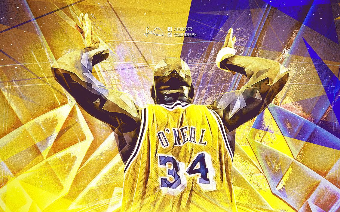 Shaquille O'Neal maglia Lakers 34, 1131x707 HD, Desktop