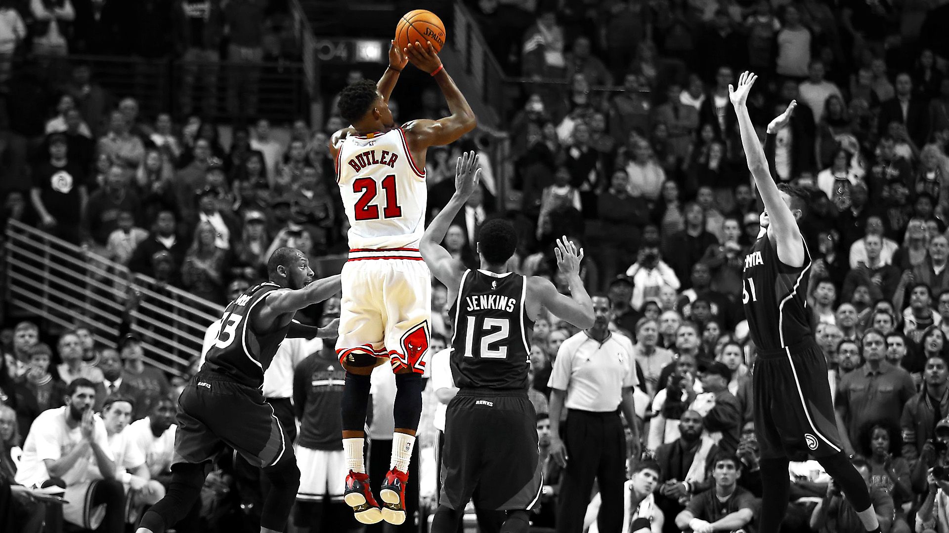 Giocatore NBA tiro basket, 1920x1080 Full HD, PC Desktop