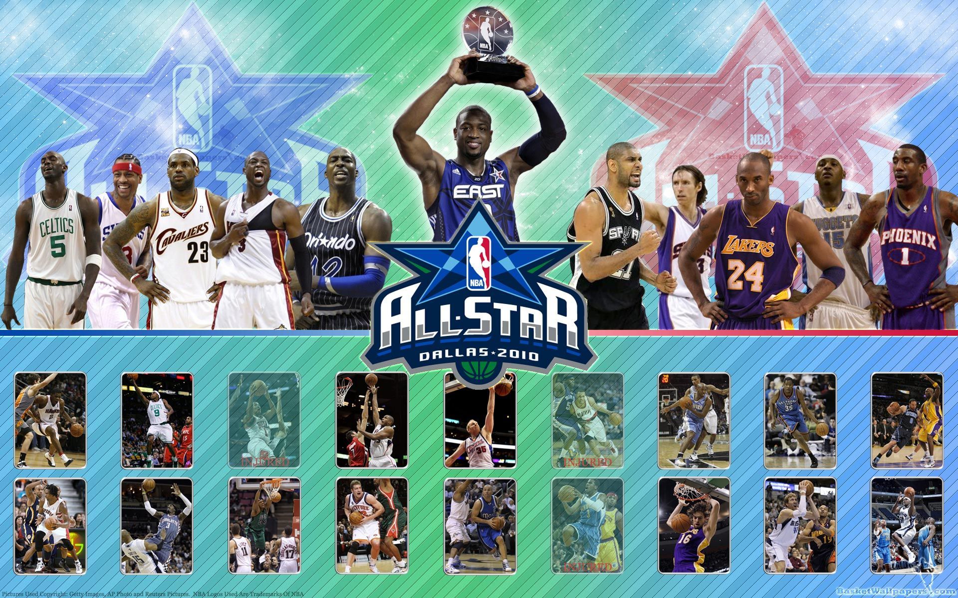 NBA All-Star Dallas 2010, 1920x1200 Full HD+, Monitor Gaming