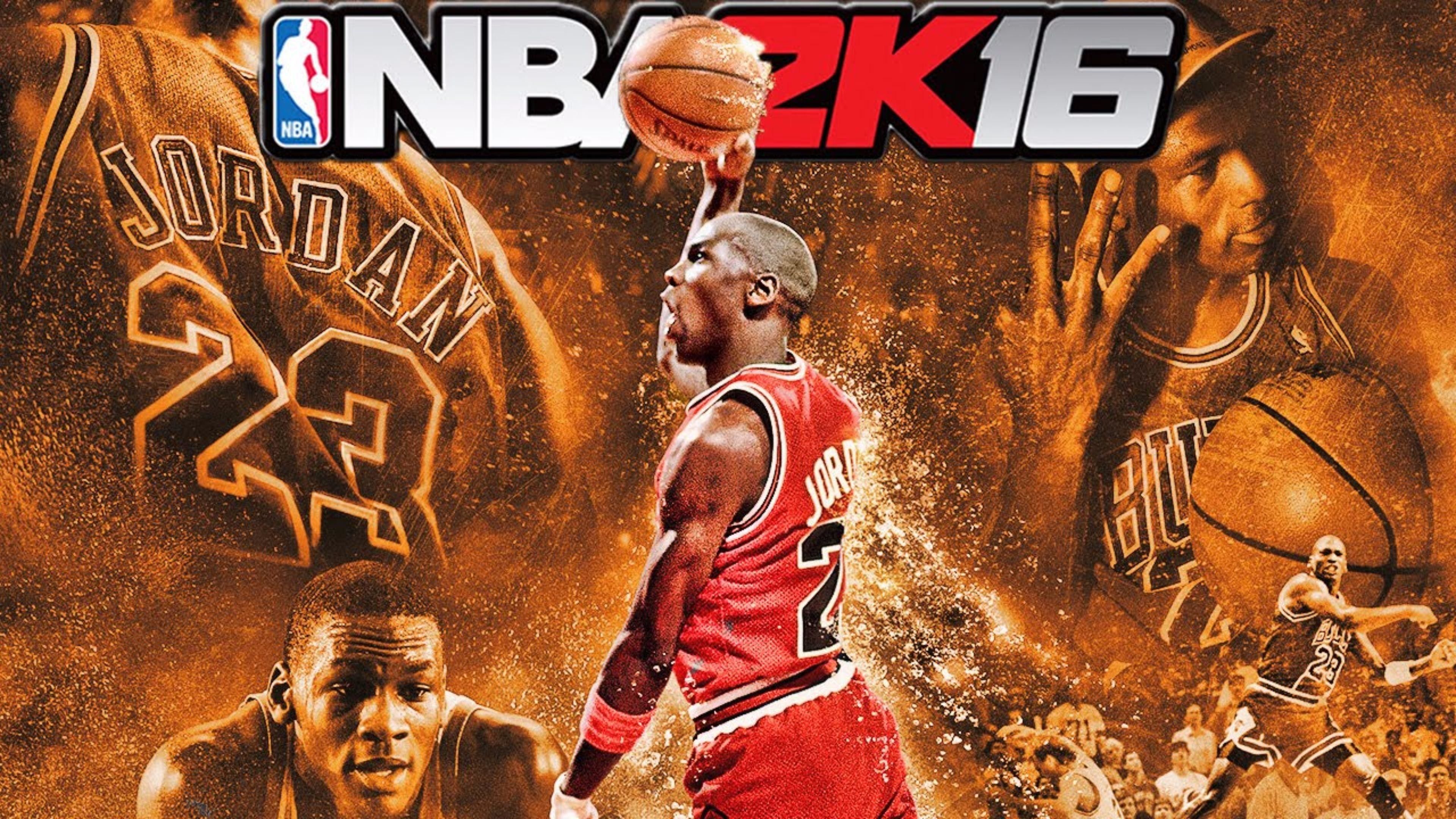 NBA 2K16 Michael Jordan copertina, Chicago Bulls, 3840x2160 4K, Desktop 4K