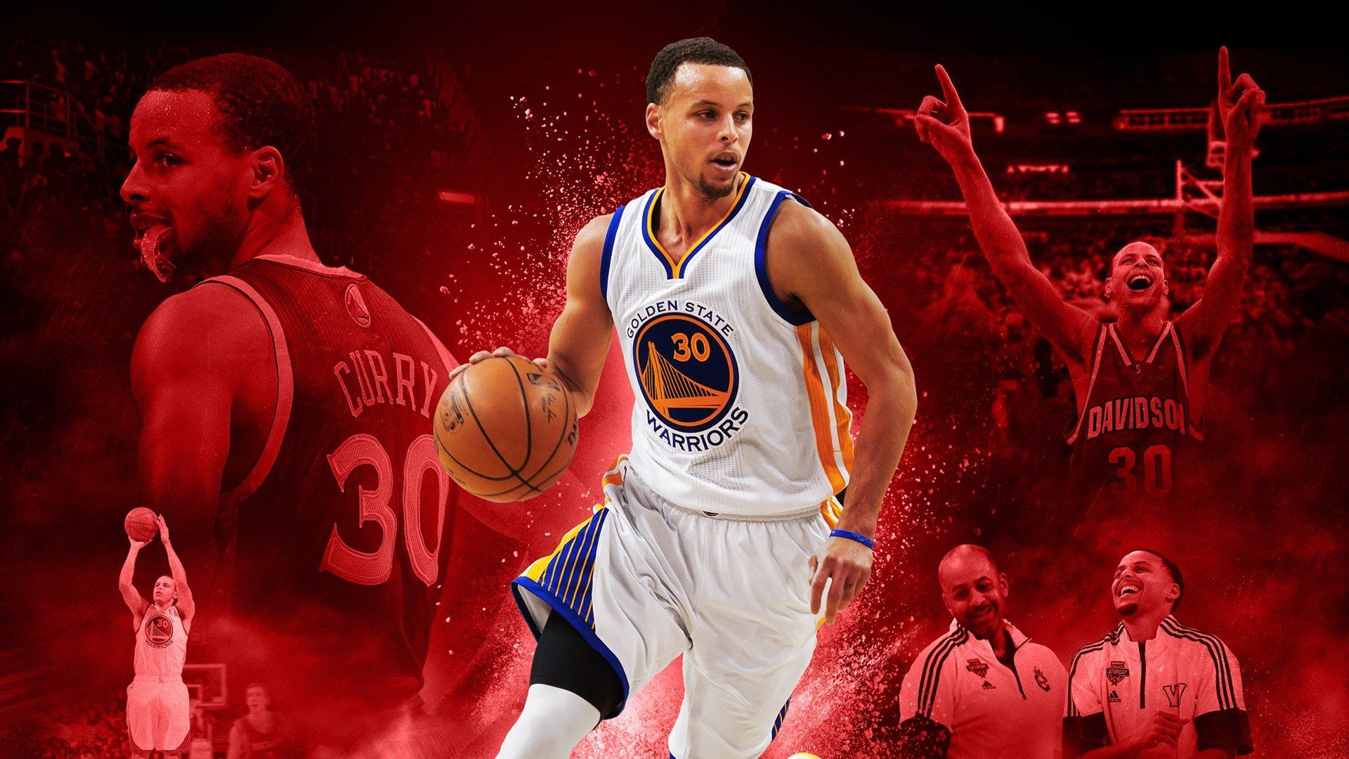 Stephen Curry Golden State Warriors, 1920x1080 Full HD, PC Desktop