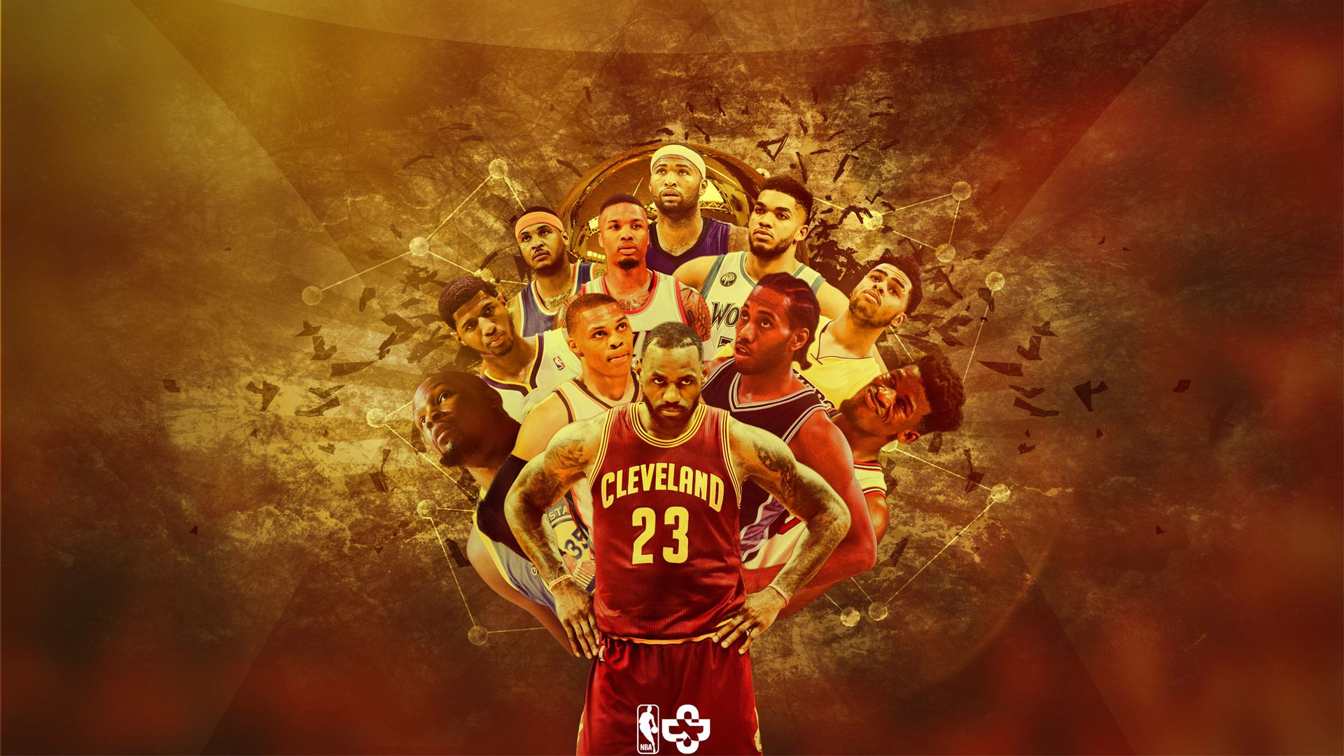 Cleveland Cavaliers giocatori NBA, 1920x1080 Full HD, Desktop