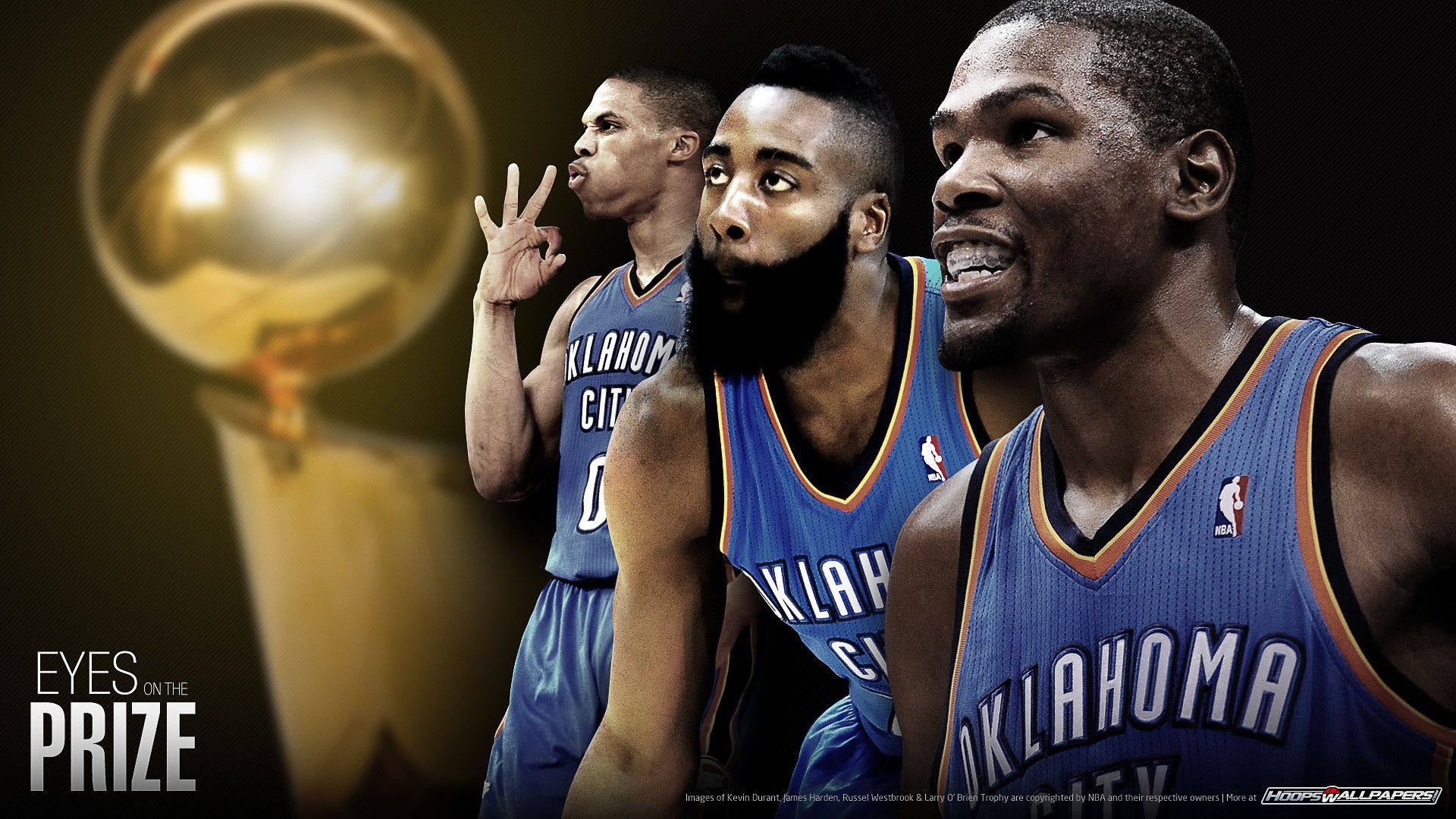 Giocatori Oklahoma City Thunder, 1920x1080 Full HD 1080p, PC Desktop