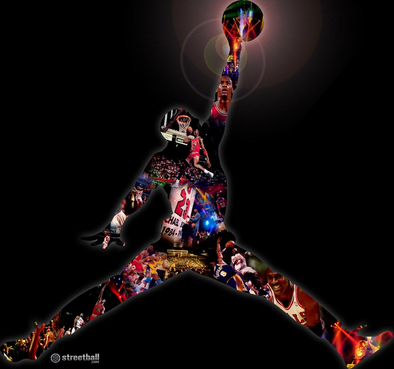 Logo Jumpman collage NBA, basket americano, 1280x1196 HD, Desktop