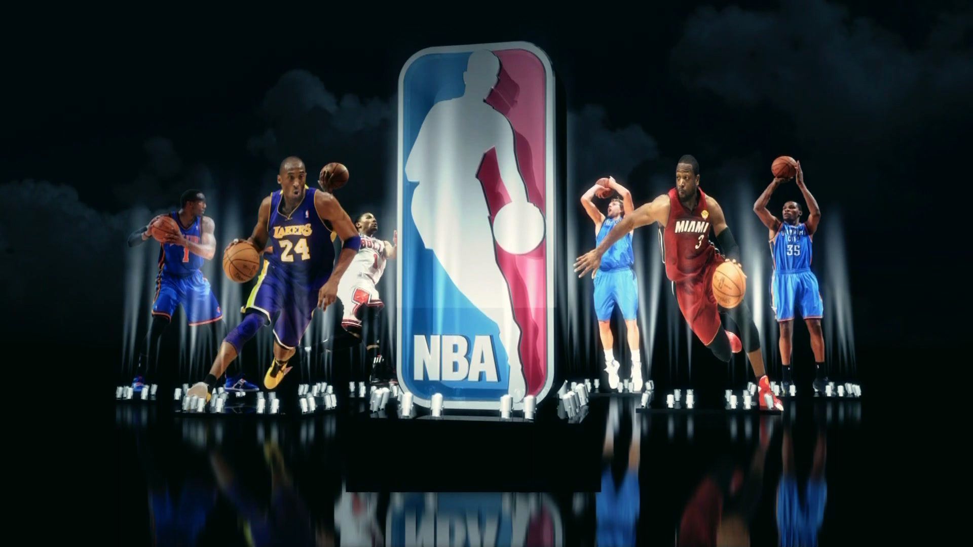 Logo NBA giocatori basket, basket americano, 1920x1080 1080p, Desktop