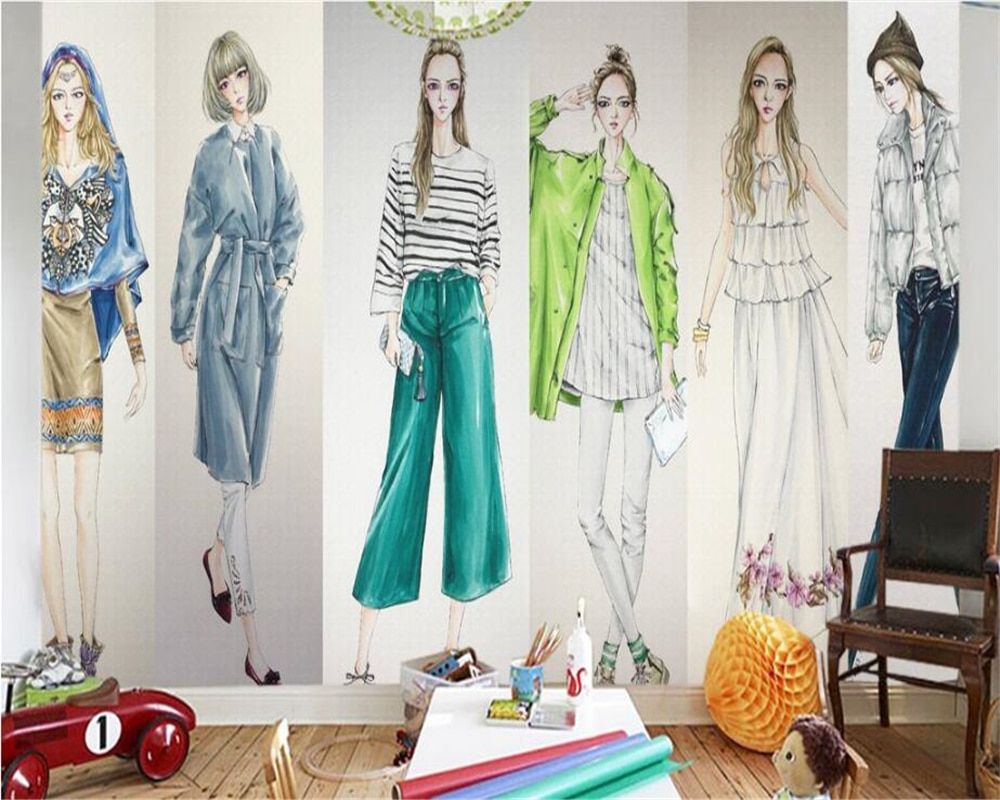 Interno negozio abbigliamento vestiti, 1283x1400 Verticale, Android