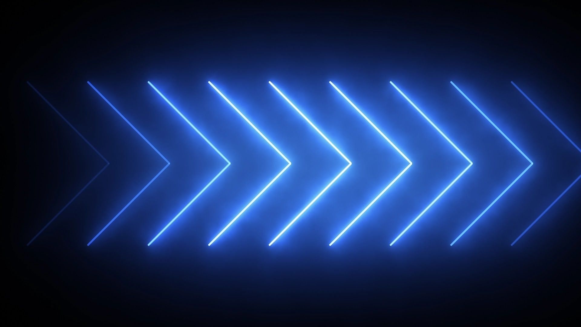 Frecce neon blu luminose, 1920x1080 Full HD 1080p, Laptop
