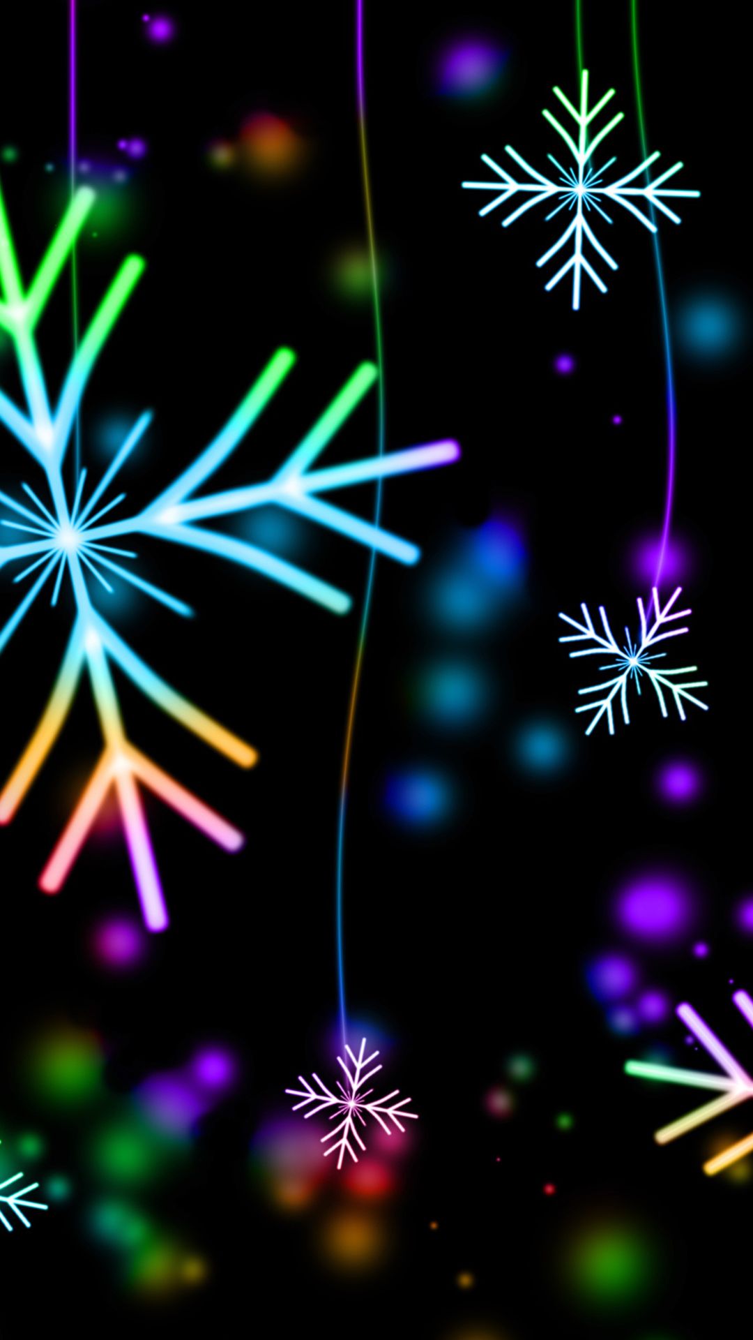 Linee neon colorate su nero, 1920x1200 Full HD+ WUXGA, iMac