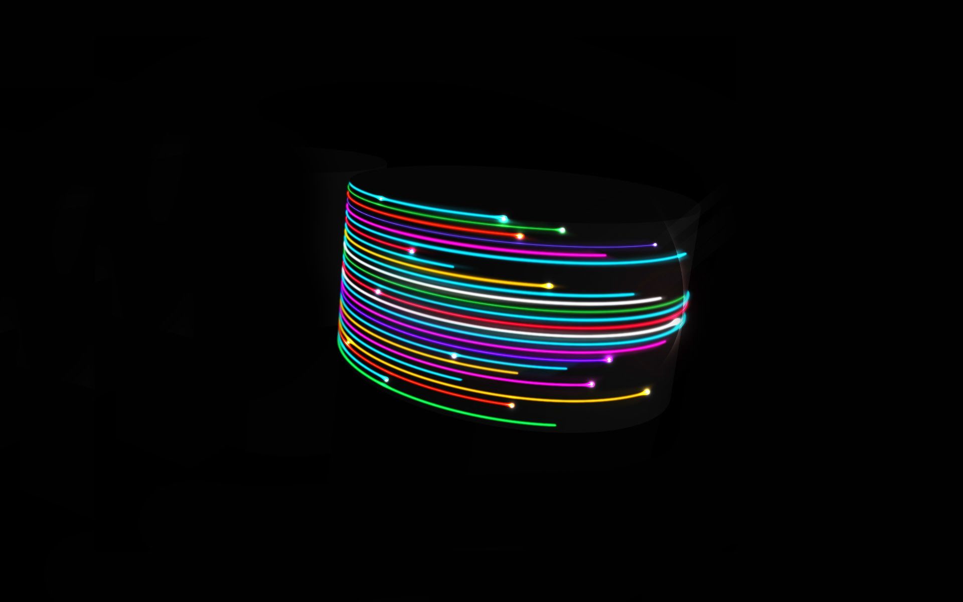 Anello luci neon colorate, 1920x1200 WUXGA, Laptop