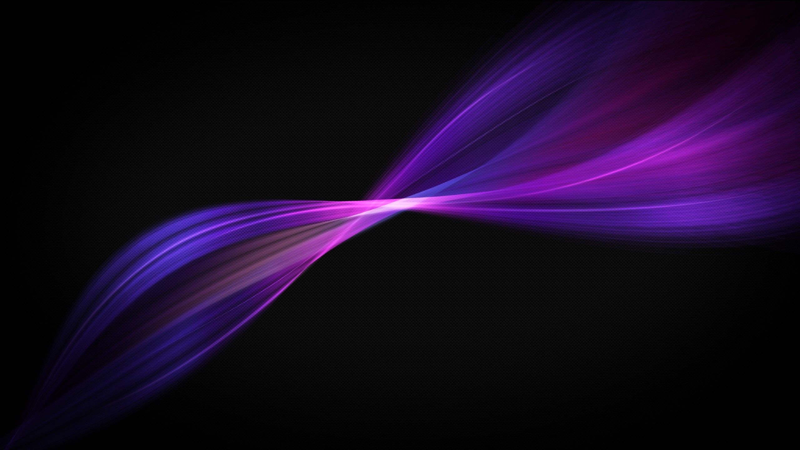 Onde astratte viola neon, 2560x1440 1440p, Monitor Gaming