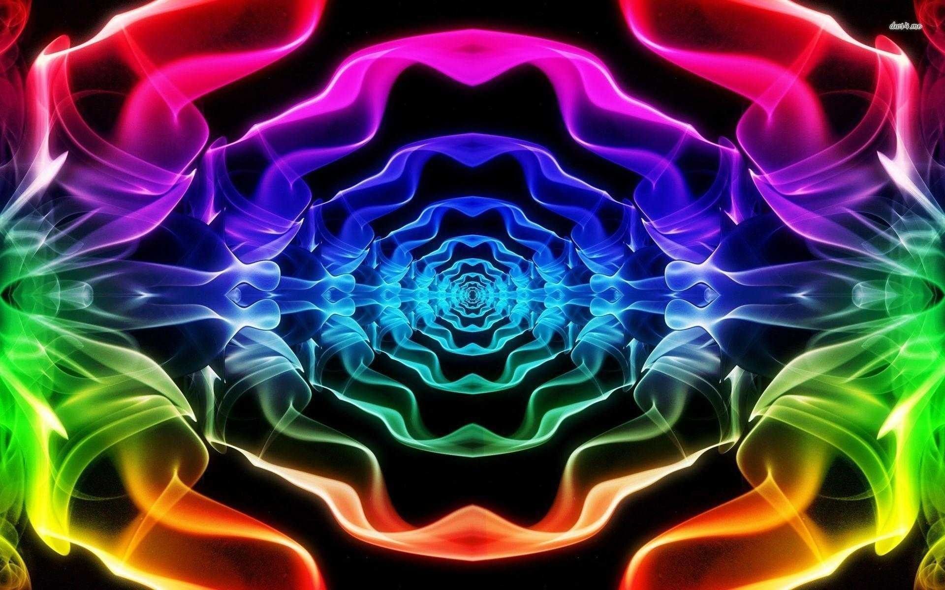 Frattale neon multicolore astratto, 1920x1200 Full HD+ WUXGA, PC