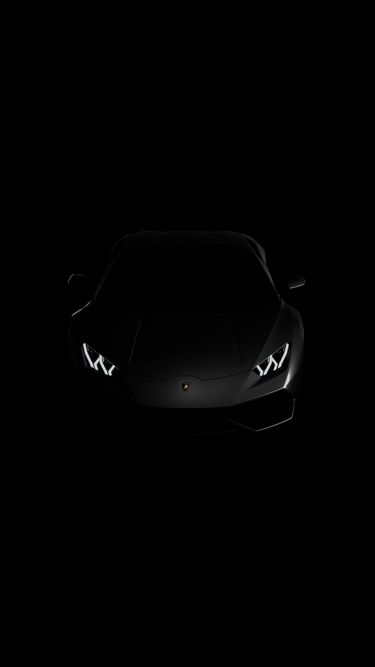 Auto sportiva nera scura, 1242x2208 Full HD Verticale, Smartphone
