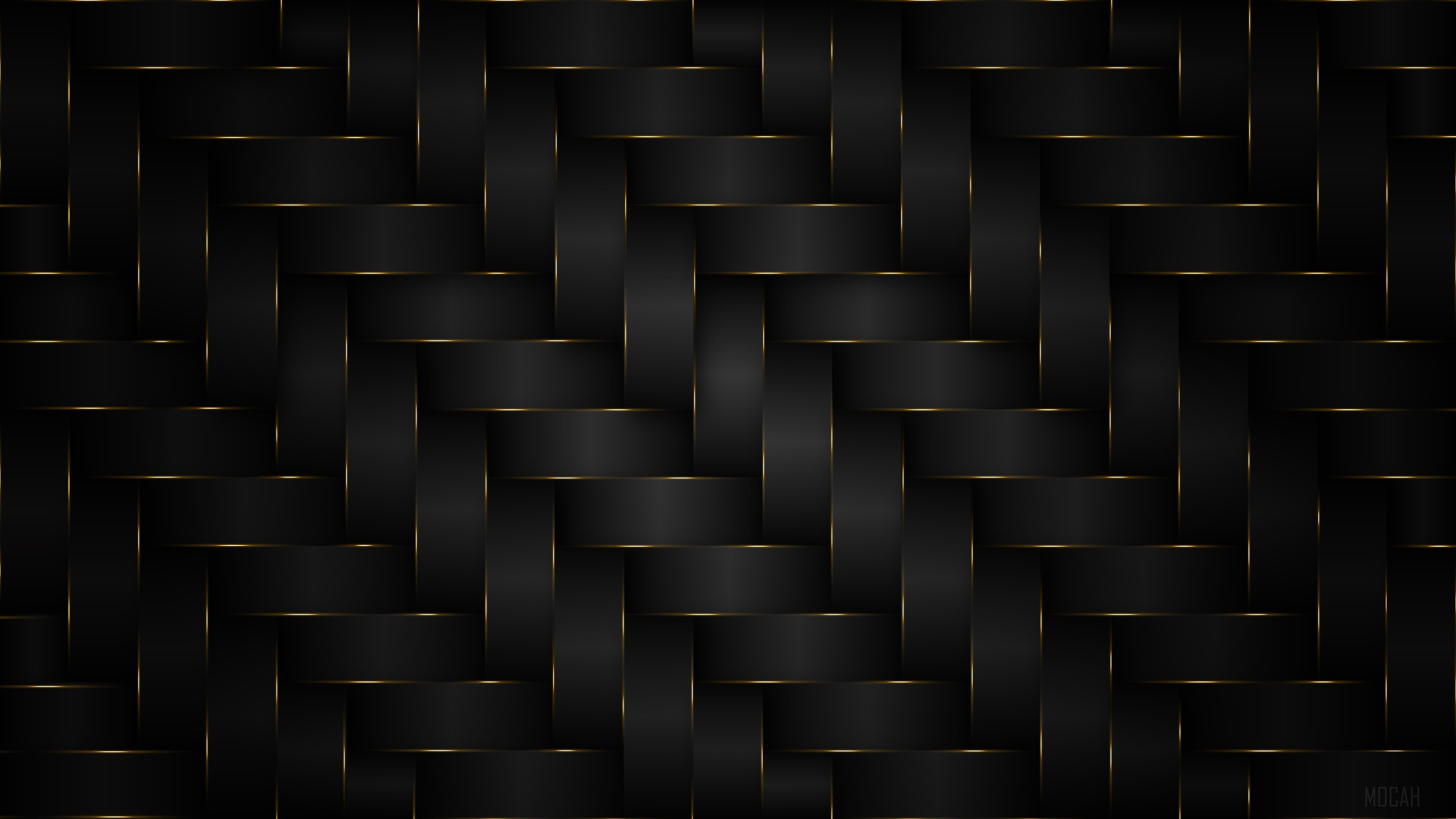 Texture intrecciata nera scura, 3840x2160 Ultra HD, 4K TV