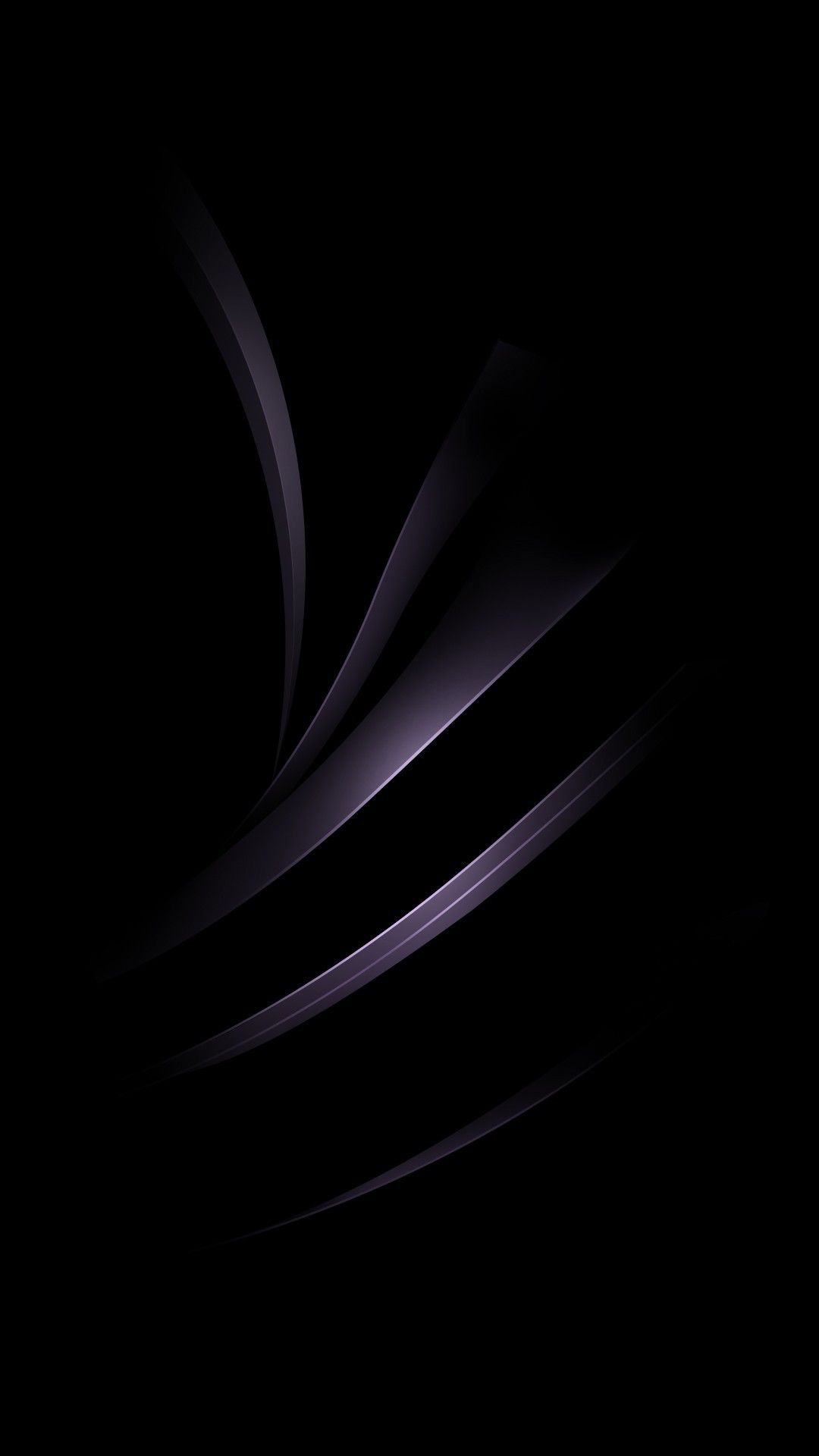 Curve astratte viola scuro, 1080x1920 Full HD Verticale, iPhone