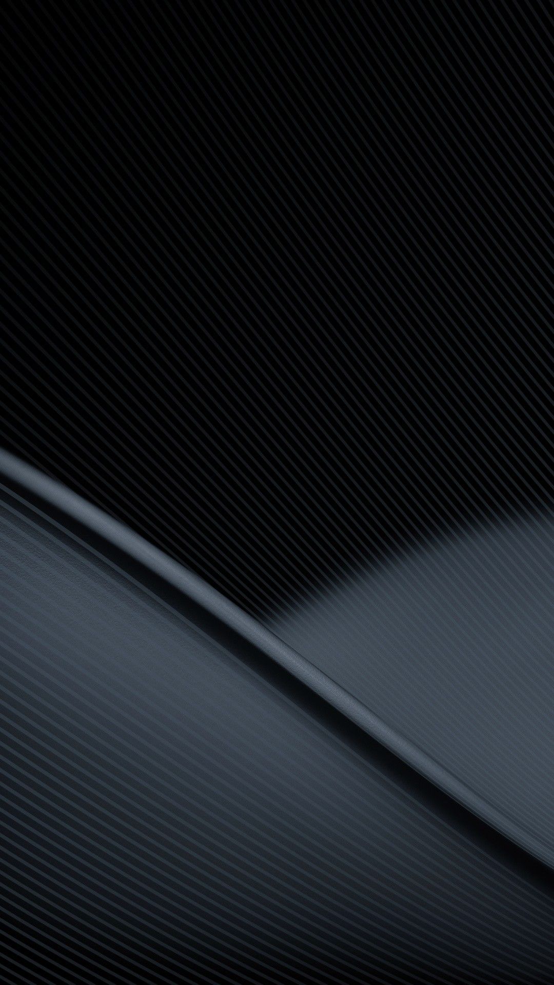 Sfondo nero astratto curvo, 1080x1920 Full HD Verticale, Samsung Galaxy