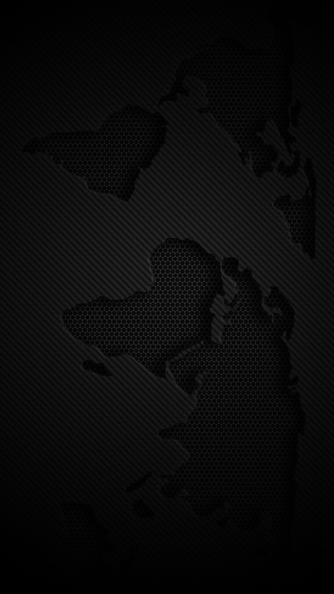 Texture nera mappamondo, 1080x1920 Verticale, iPhone Pro