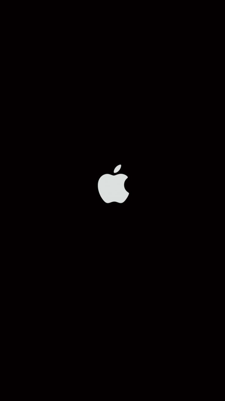 Logo Apple nero, azienda tech, 736x1309 Verticale, iPhone Air