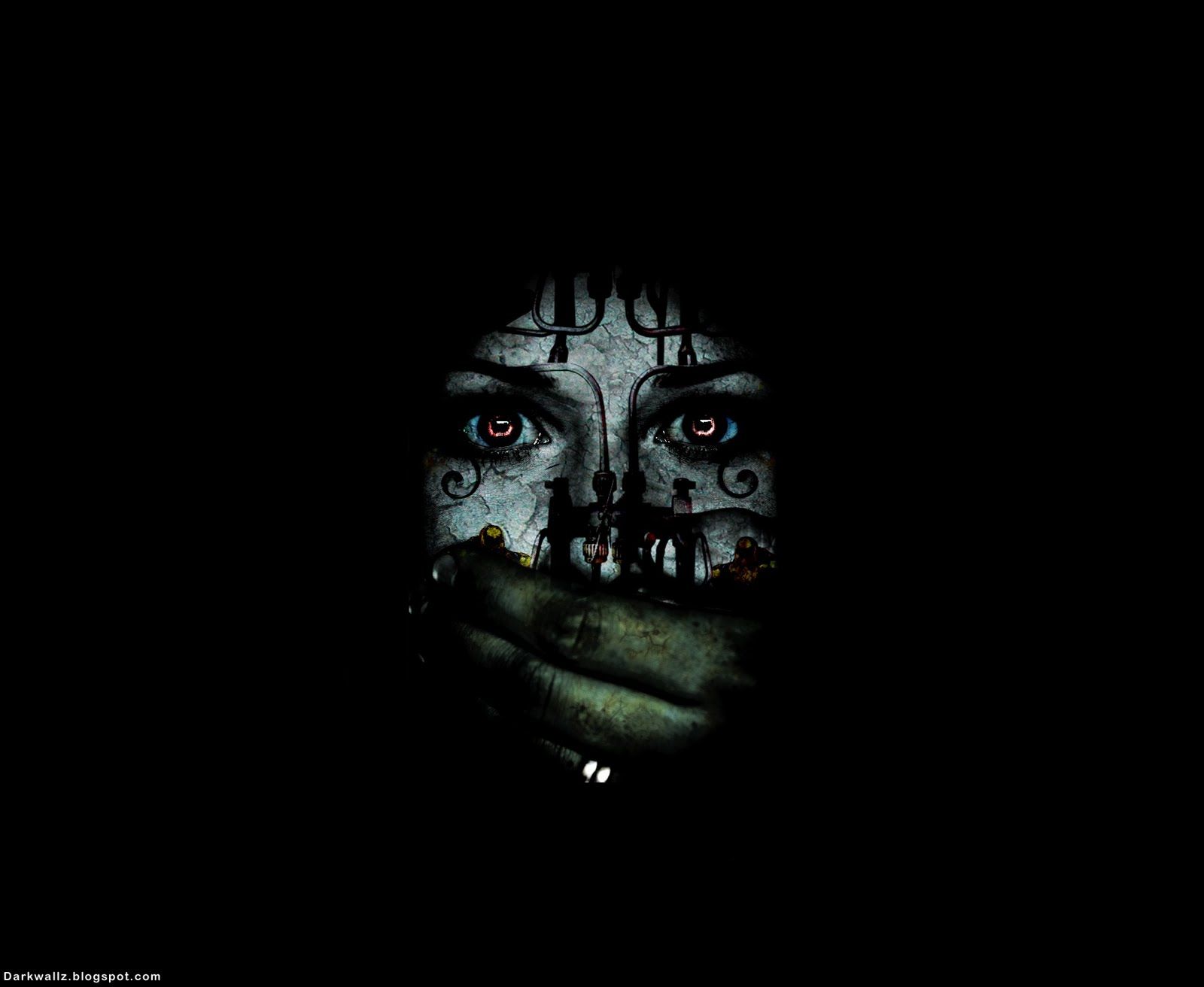 Volto oscuro tribale sfondo nero, sfondi Neri, 1600x1312 HD Ready, Desktop