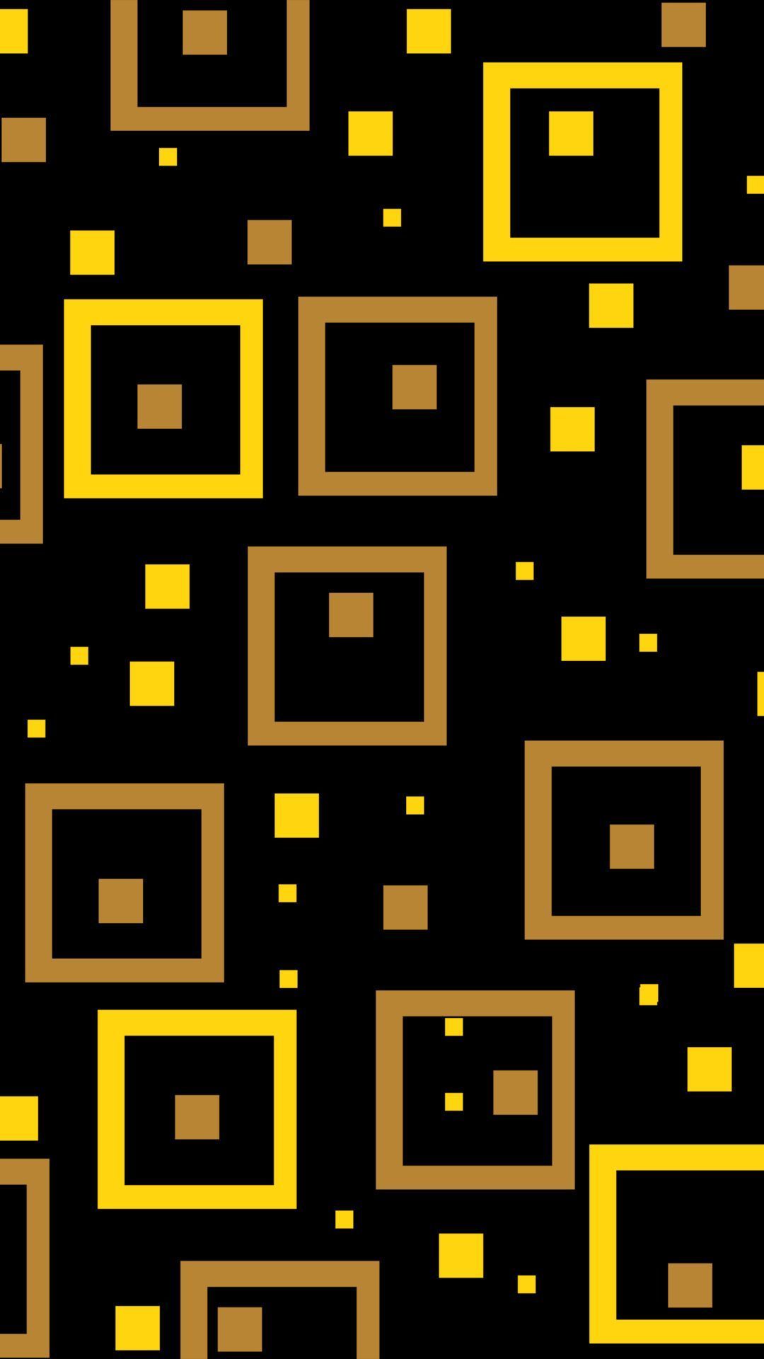 Quadrati gialli e marroni, 1080x1920 Full HD Verticale, Smartphone