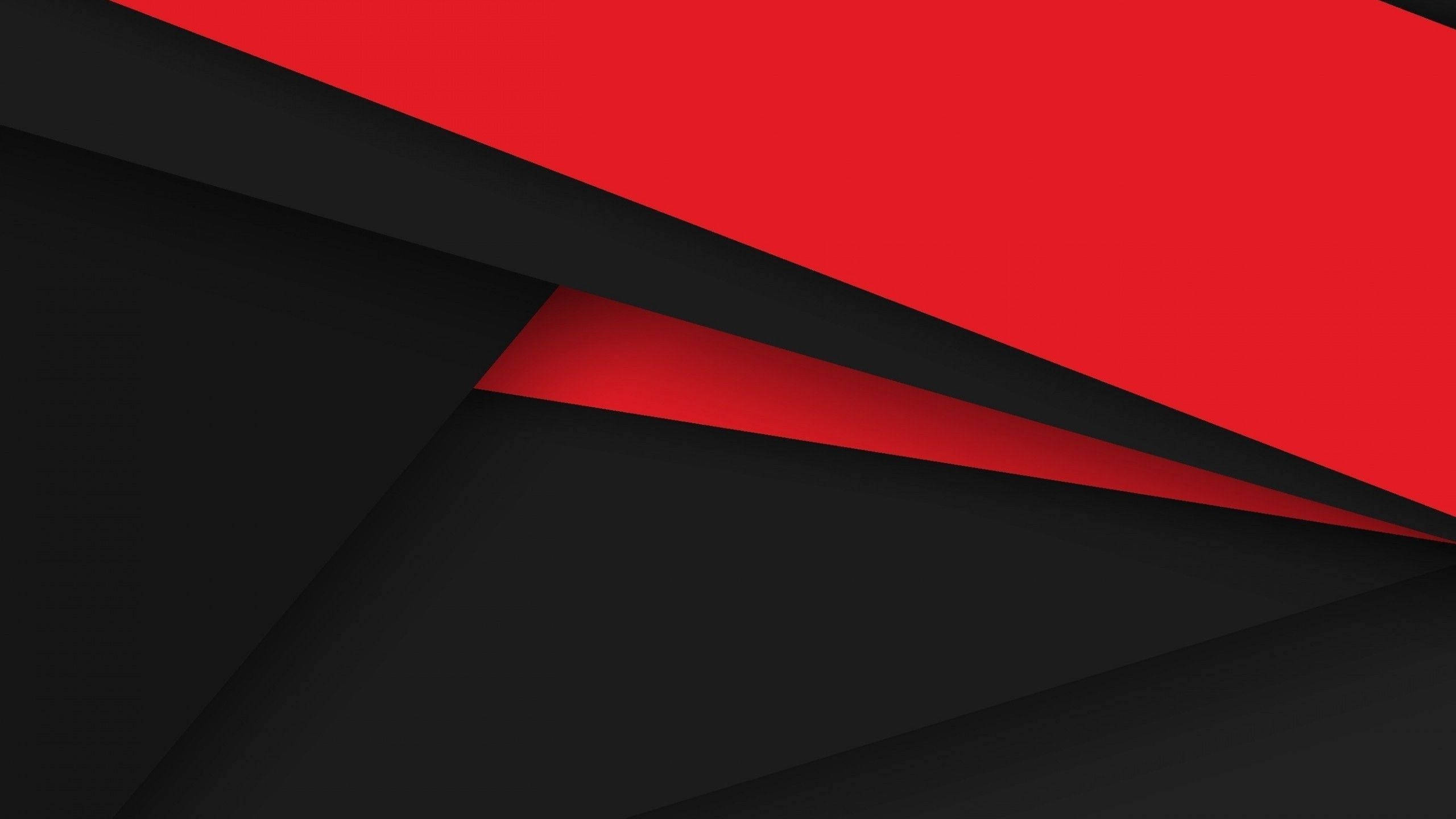 Forme astratte rosso e nero, 2560x1440 2K QHD, PC