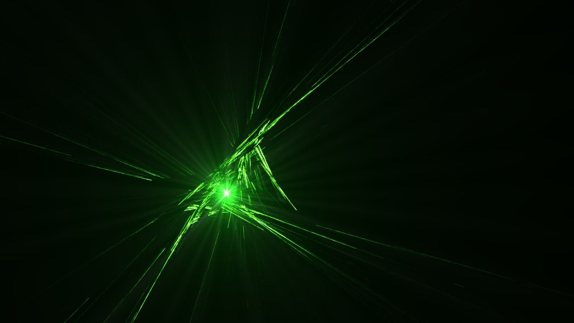 Vetro rotto verde luminoso, 1920x1080 1080p, Desktop