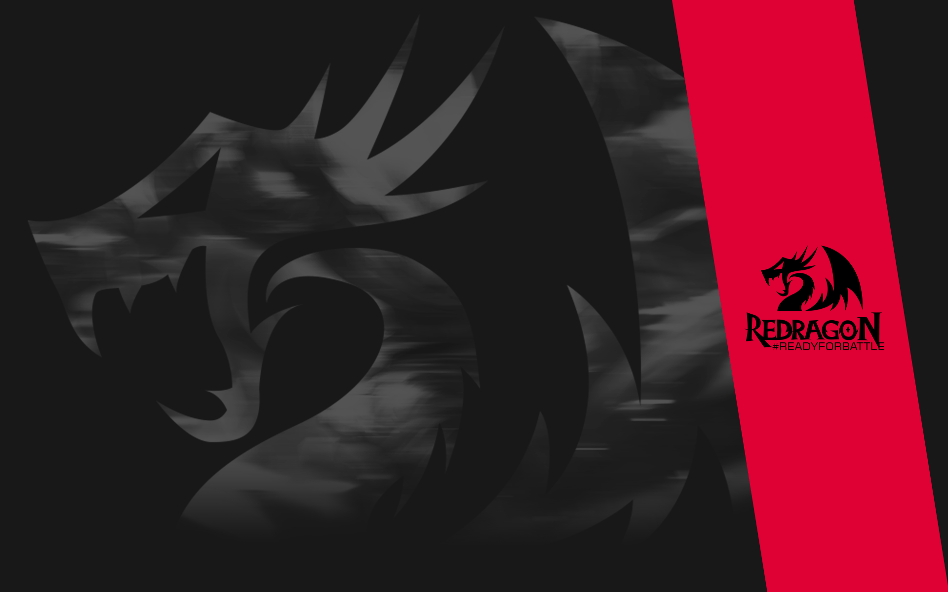 Redragon logo drago nero, 1920x1200 WUXGA, Desktop