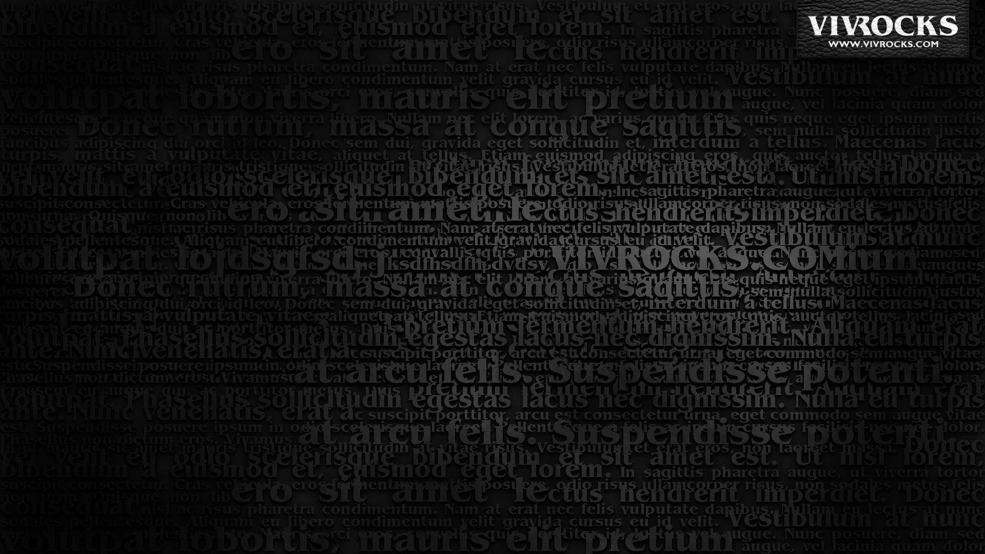 Testo latino nero astratto, 1920x1080 Full HD, Desktop