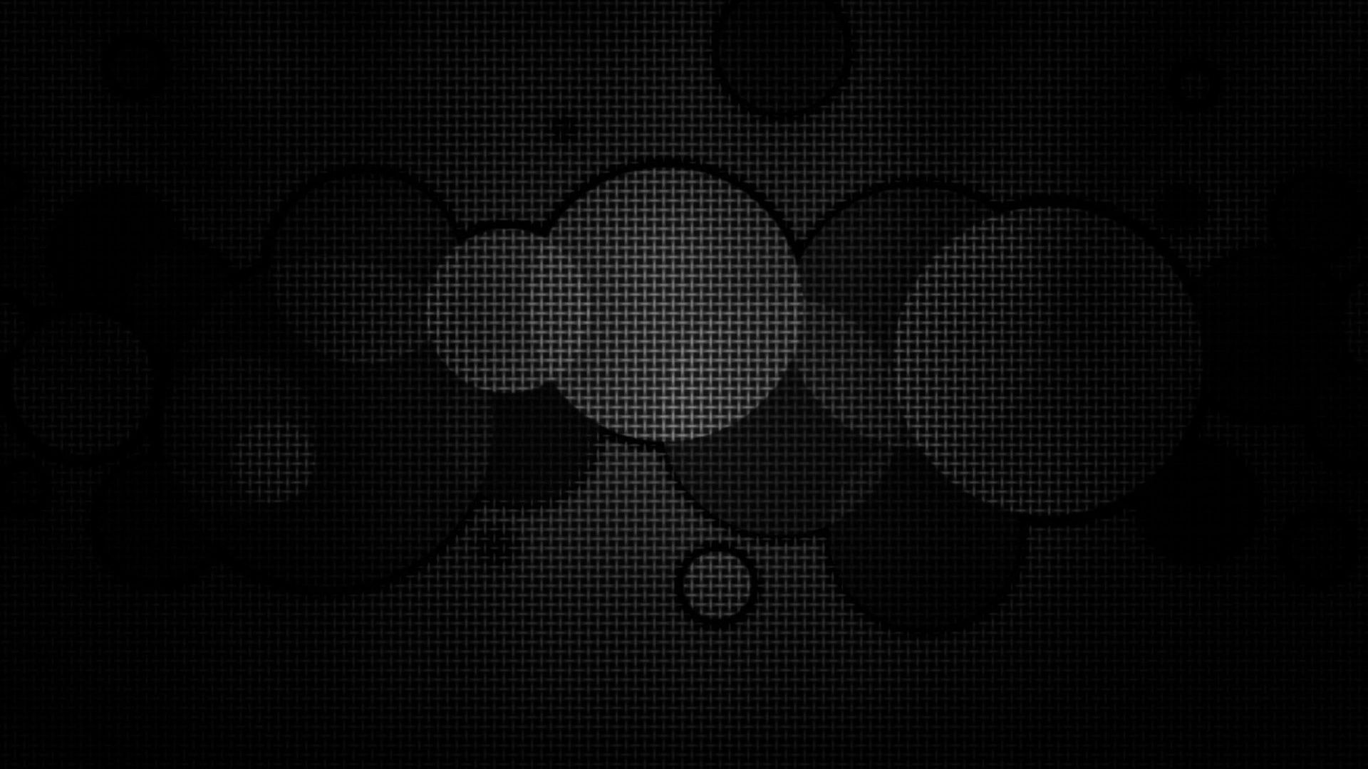 Cerchi astratti nero scuro, 1920x1080 Full HD, Desktop