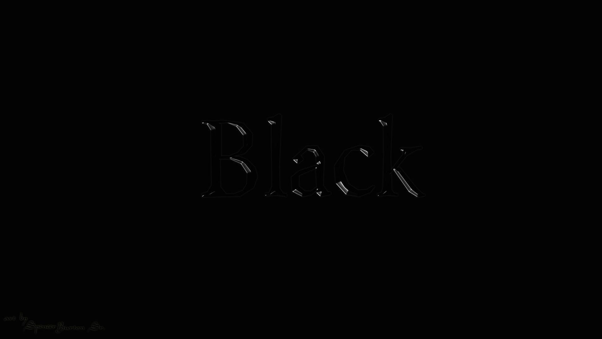 Scritta astratta nero puro, 1920x1080 Full HD 1080p, Desktop