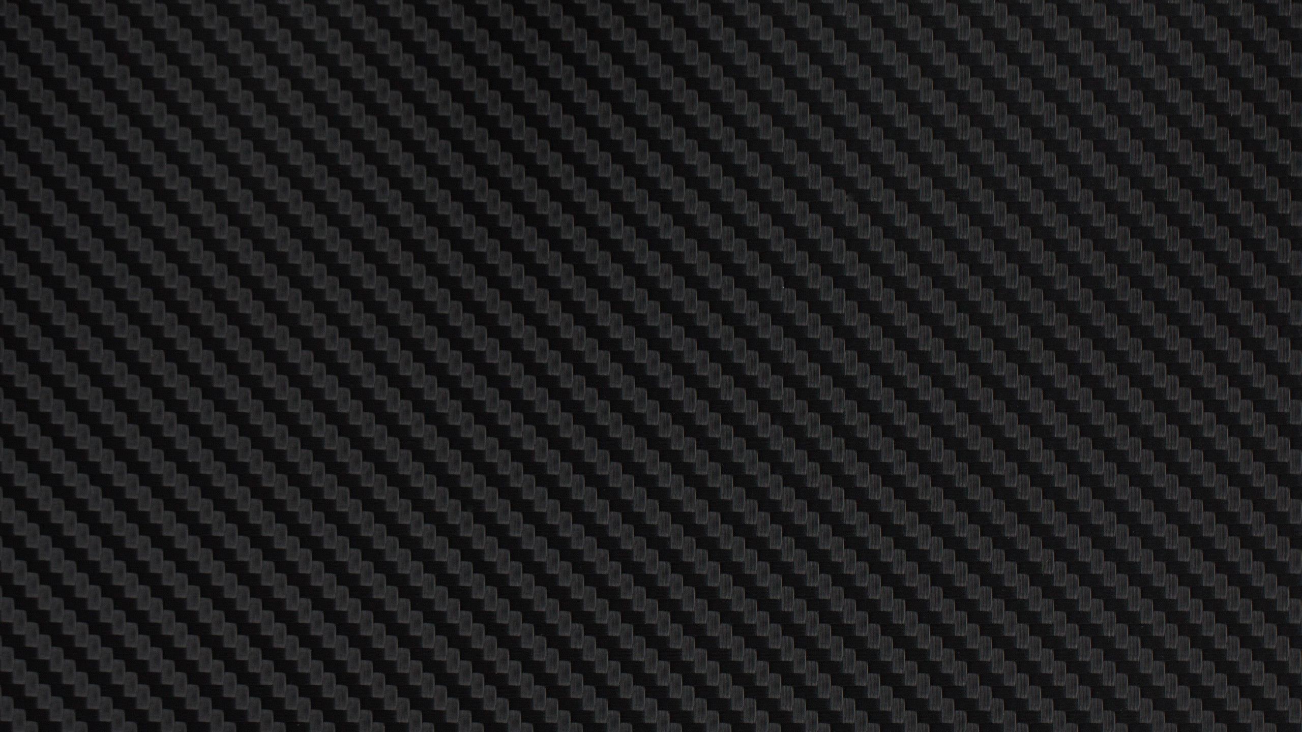 Texture fibra di carbonio nera, 2560x1440 2K, Desktop