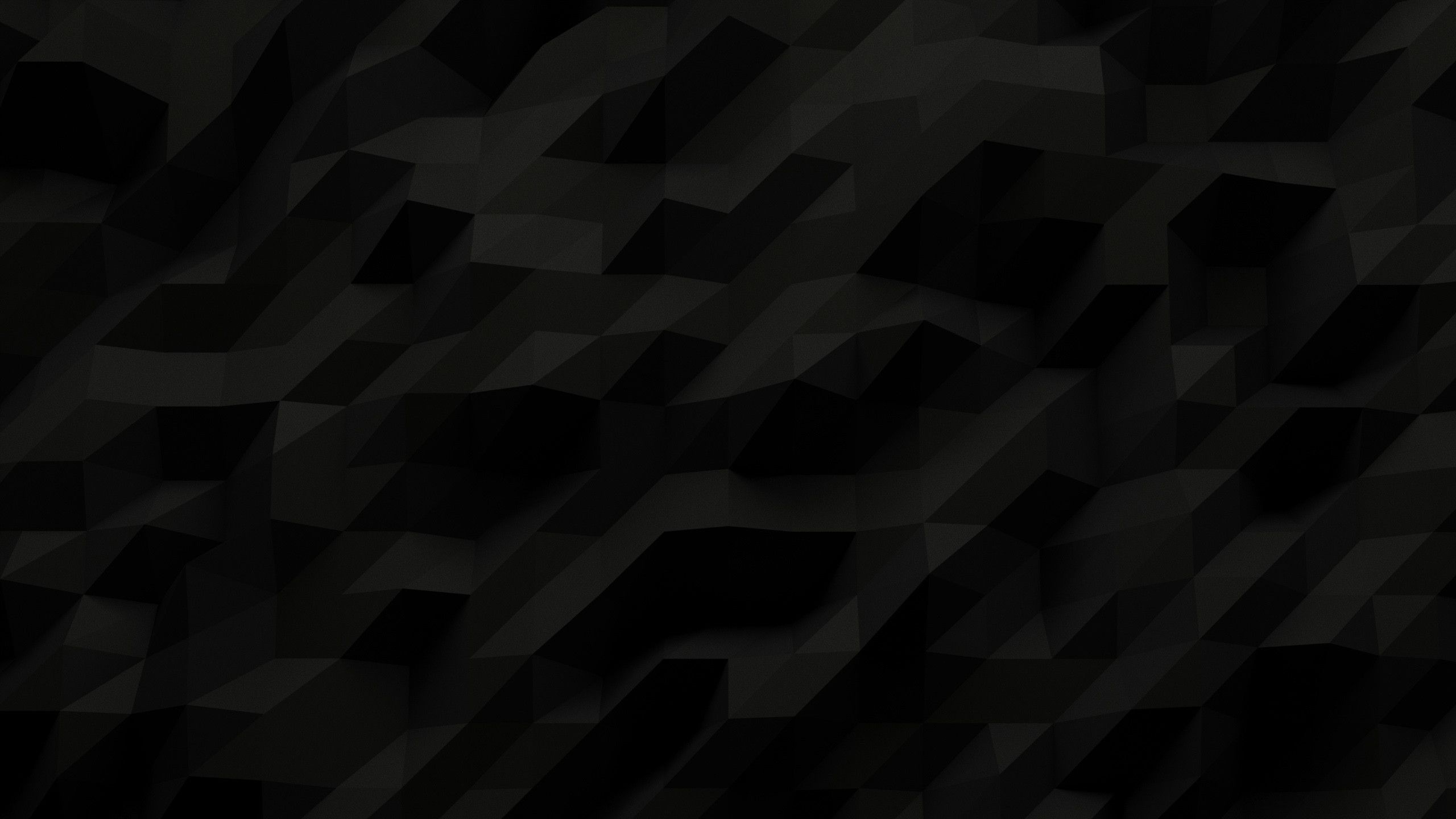 Sfondo astratto nero geometrico, 2560x1440 QHD, Laptop