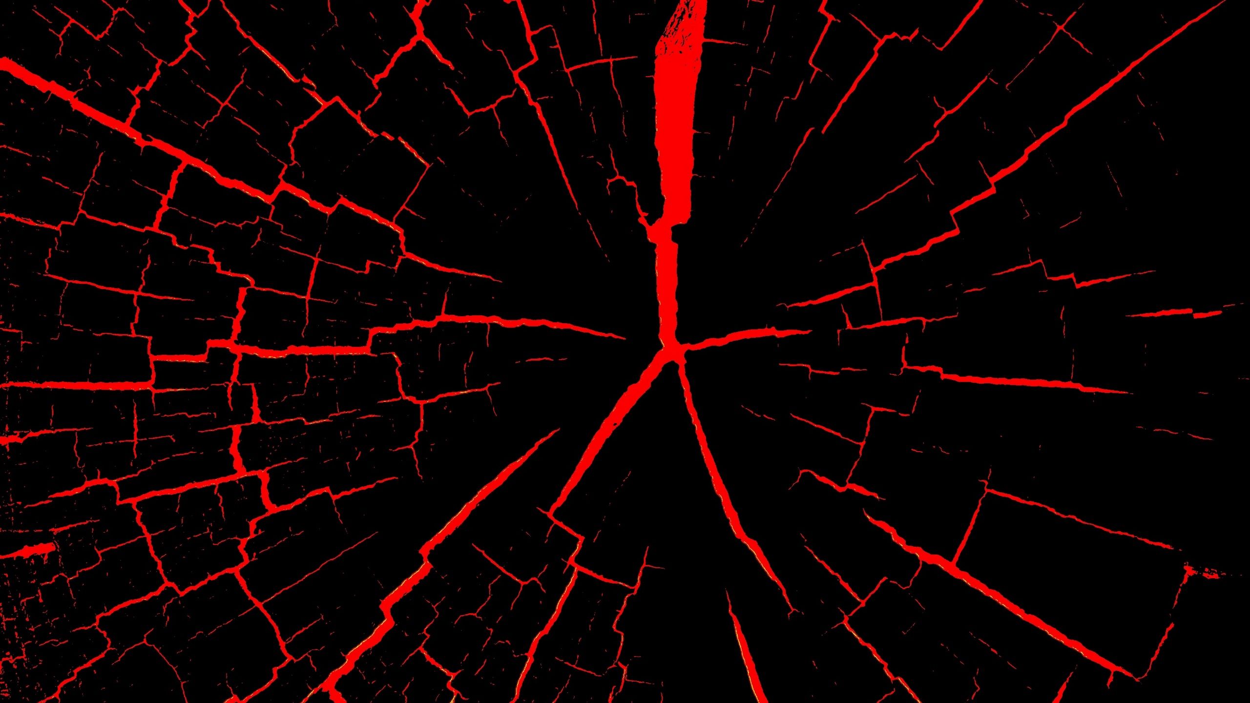 Crepe rosse su nero, 2560x1440 2K QHD, PC