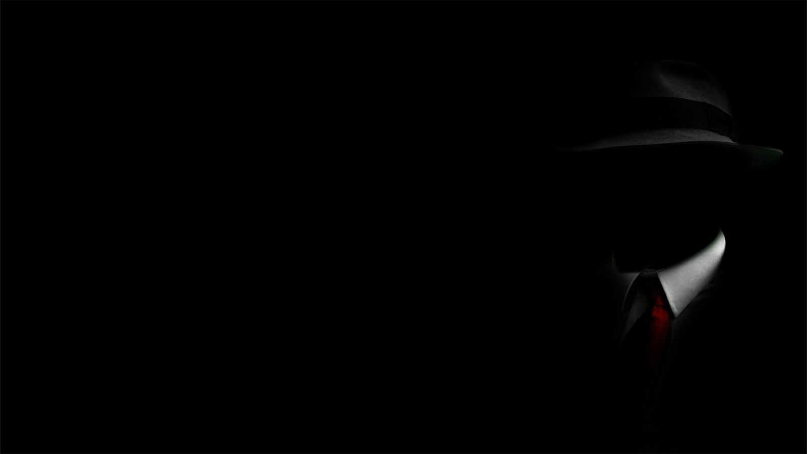 Uomo con cappello nell'ombra, 1600x900 HD, Laptop