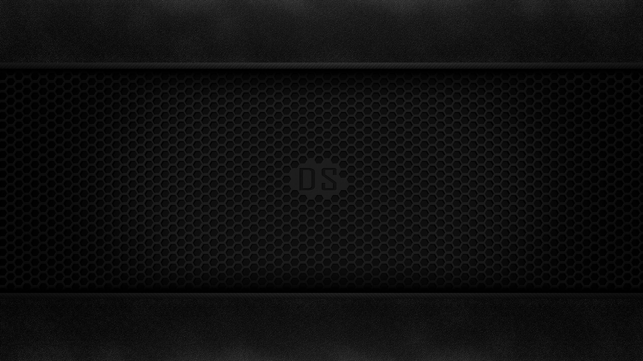 Texture metallo nero esagonale, 2560x1440 2K QHD, PC