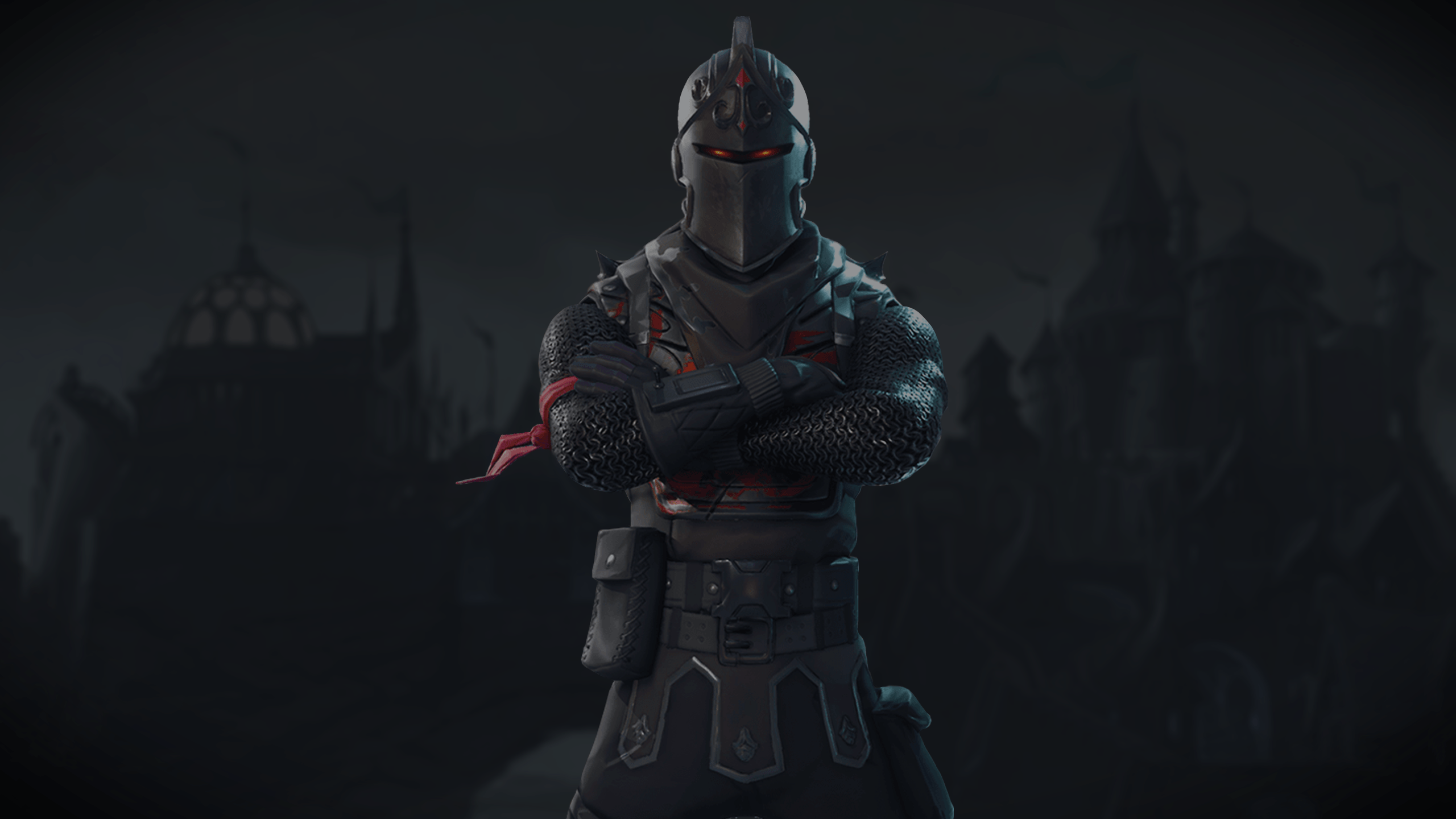 Black Knight Fortnite skin, battle royale, 2560x1440 2K, Desktop