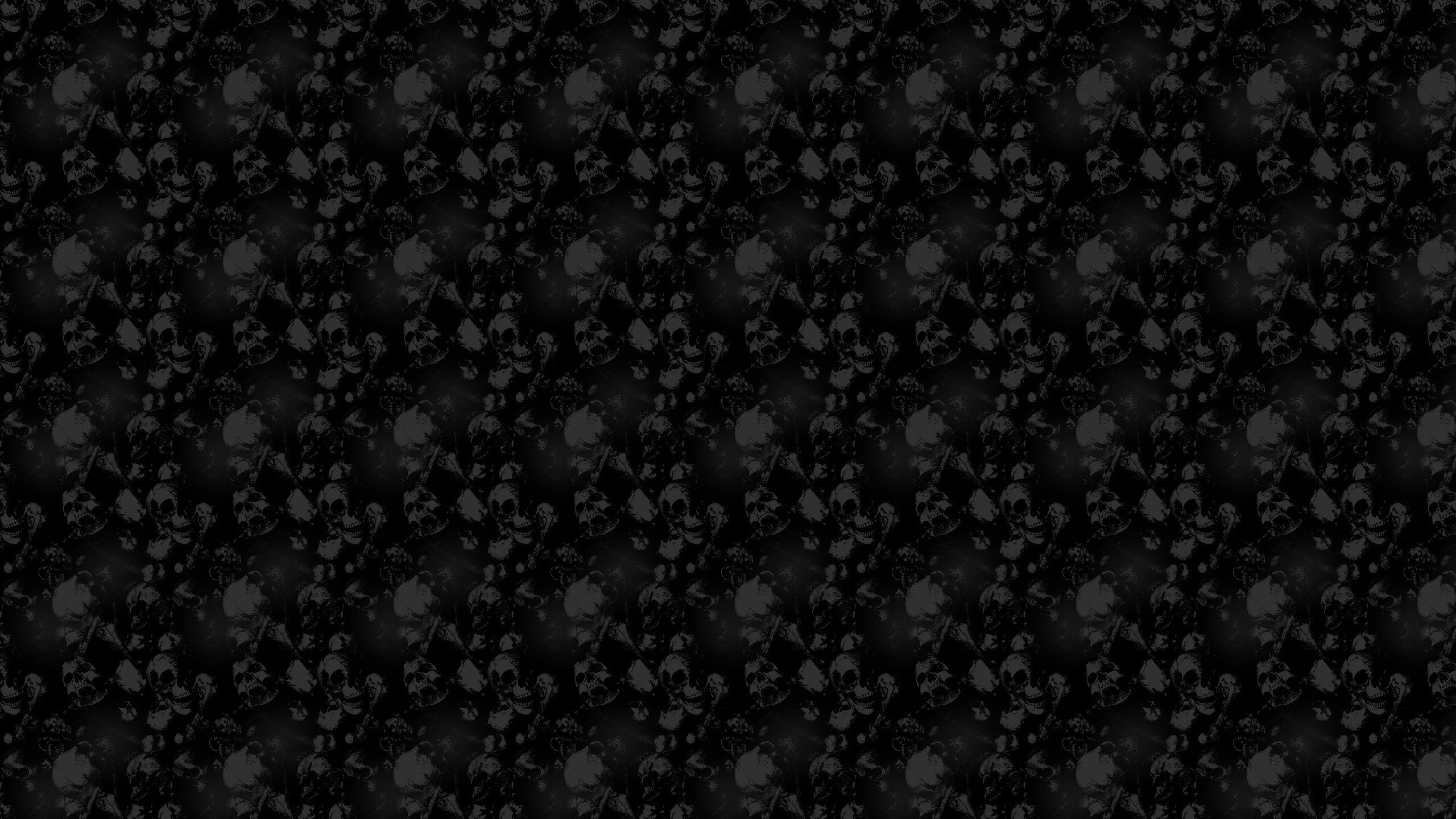 Motivo floreale nero scuro, 2560x1440 QHD, Laptop
