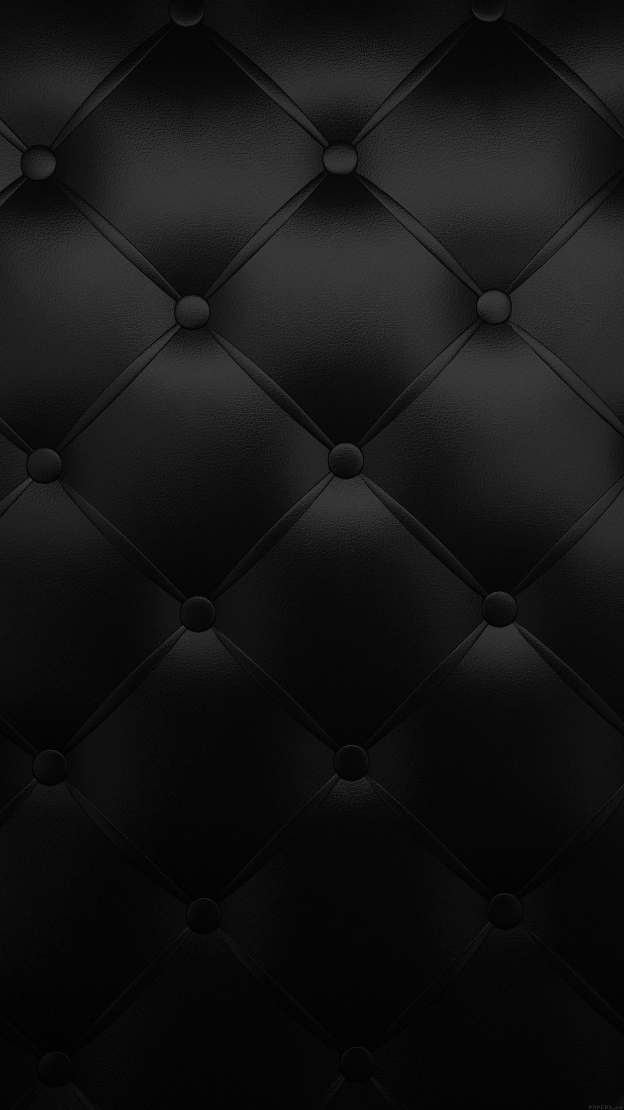 Trapuntato in pelle nera, 1242x2208 Full HD Verticale, Google Pixel