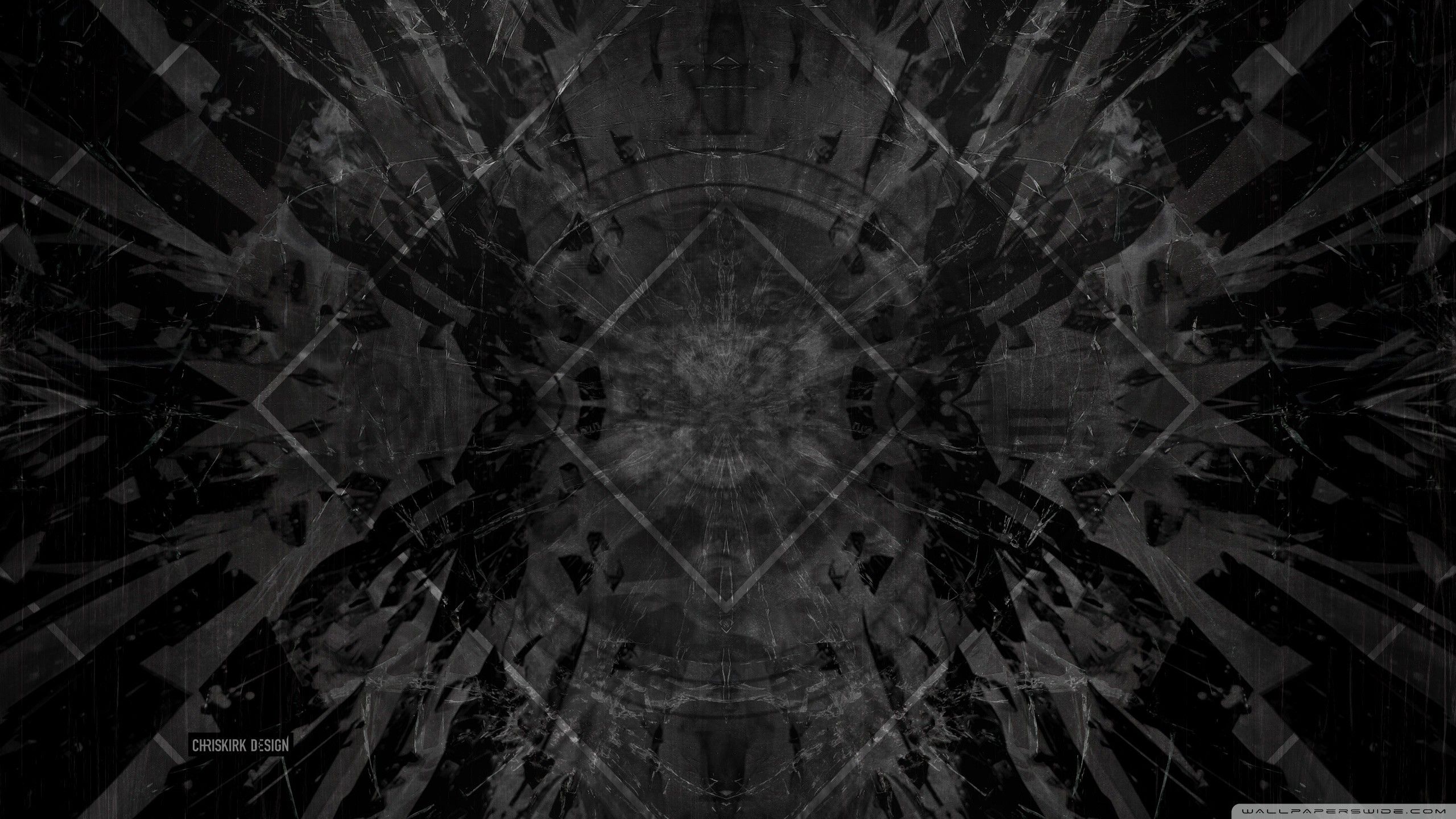 Texture astratta nera simmetrica, 2560x1440 1440p, Desktop