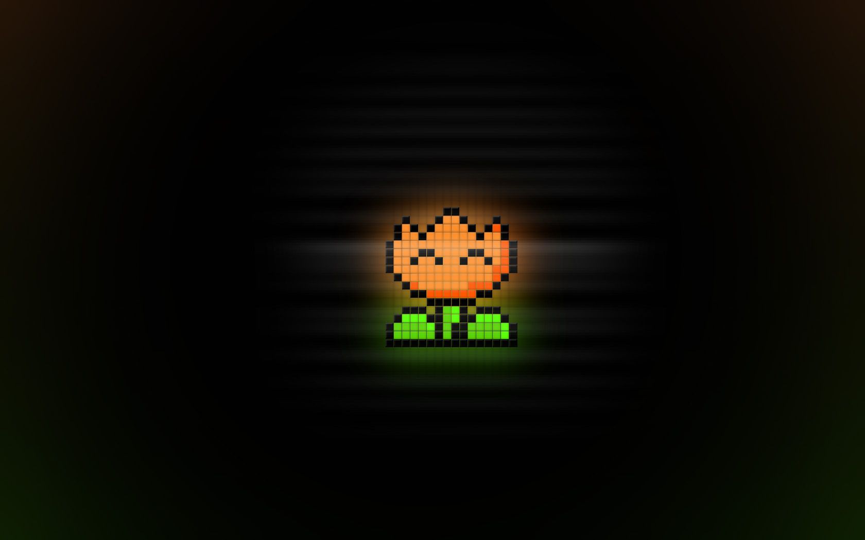 Fiore fuoco pixel Mario, 1680x1050 HD, Desktop