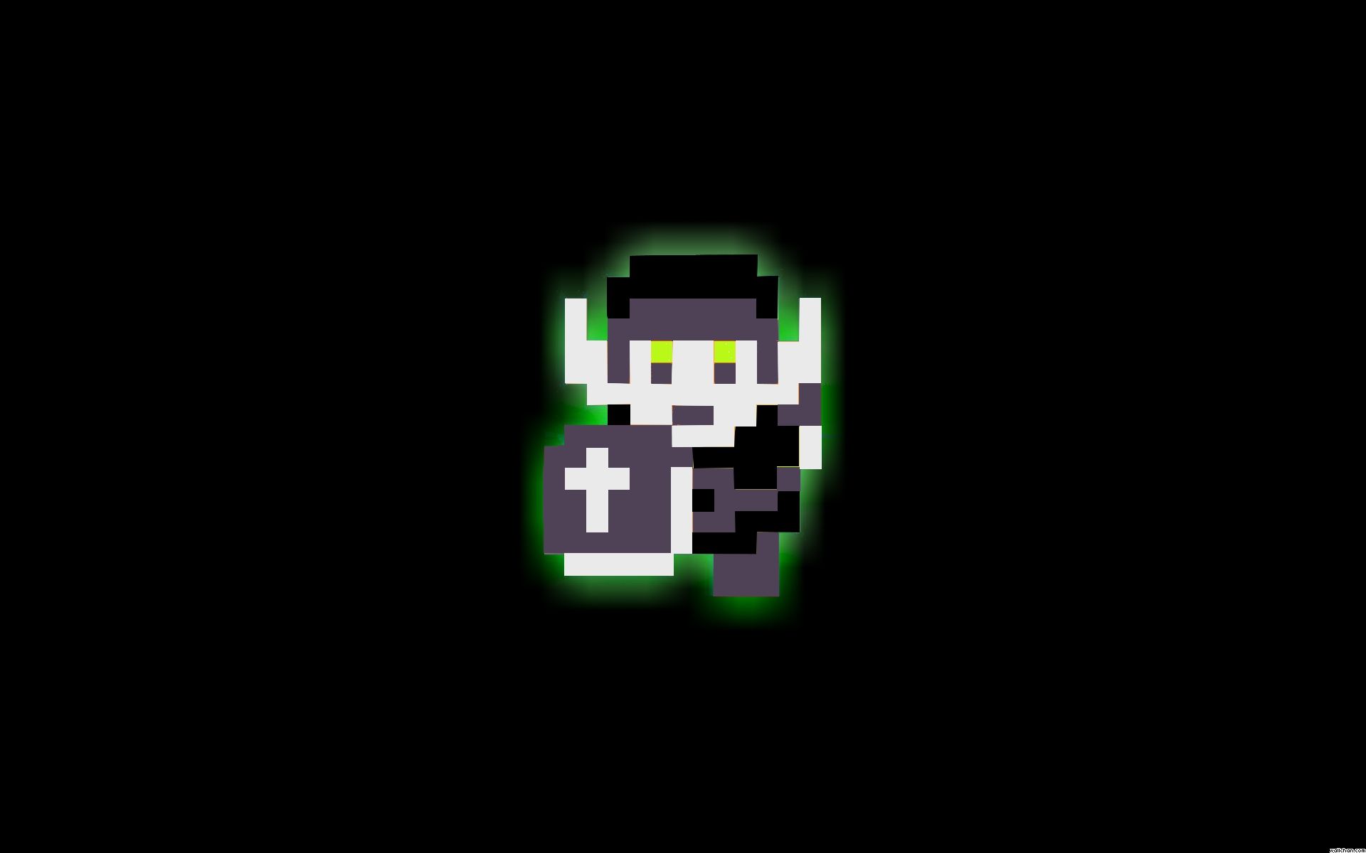 Link pixel art 8-bit, The Legend of Zelda, 1920x1200 Full HD+, Laptop
