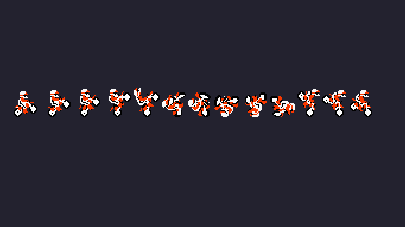 Excitebike sprite pixel art, 1368x766 HD, Desktop