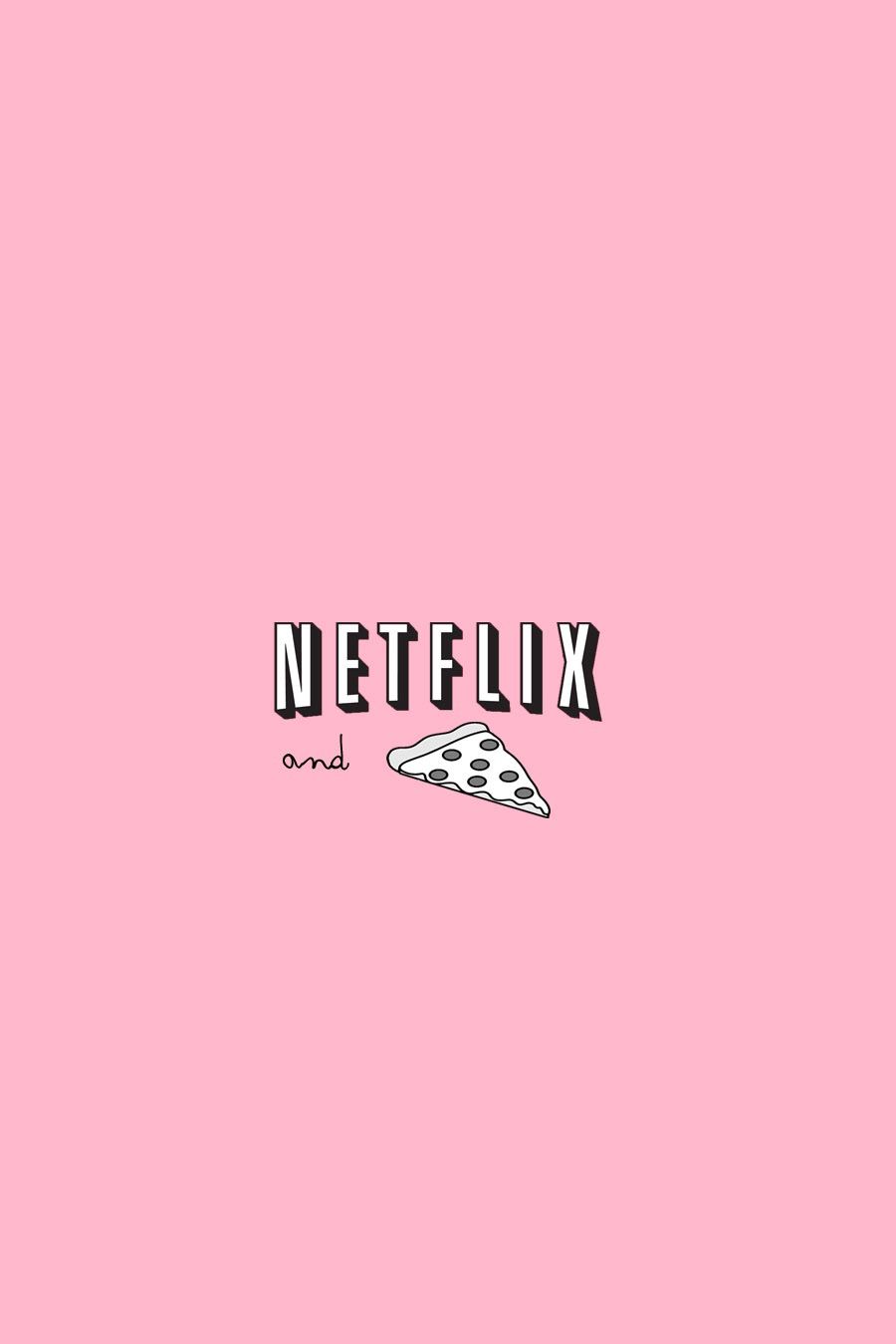 Logo Netflix and pizza rosa, 900x1350 Verticale, OnePlus