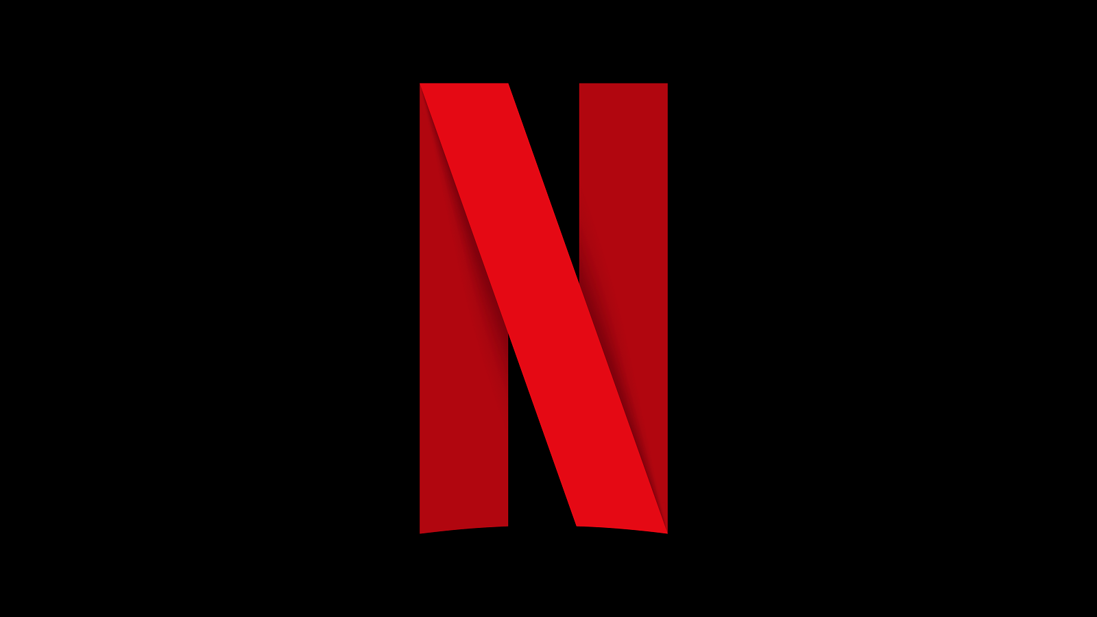 Logo Netflix rosso nero, 1600x900 900p, iMac