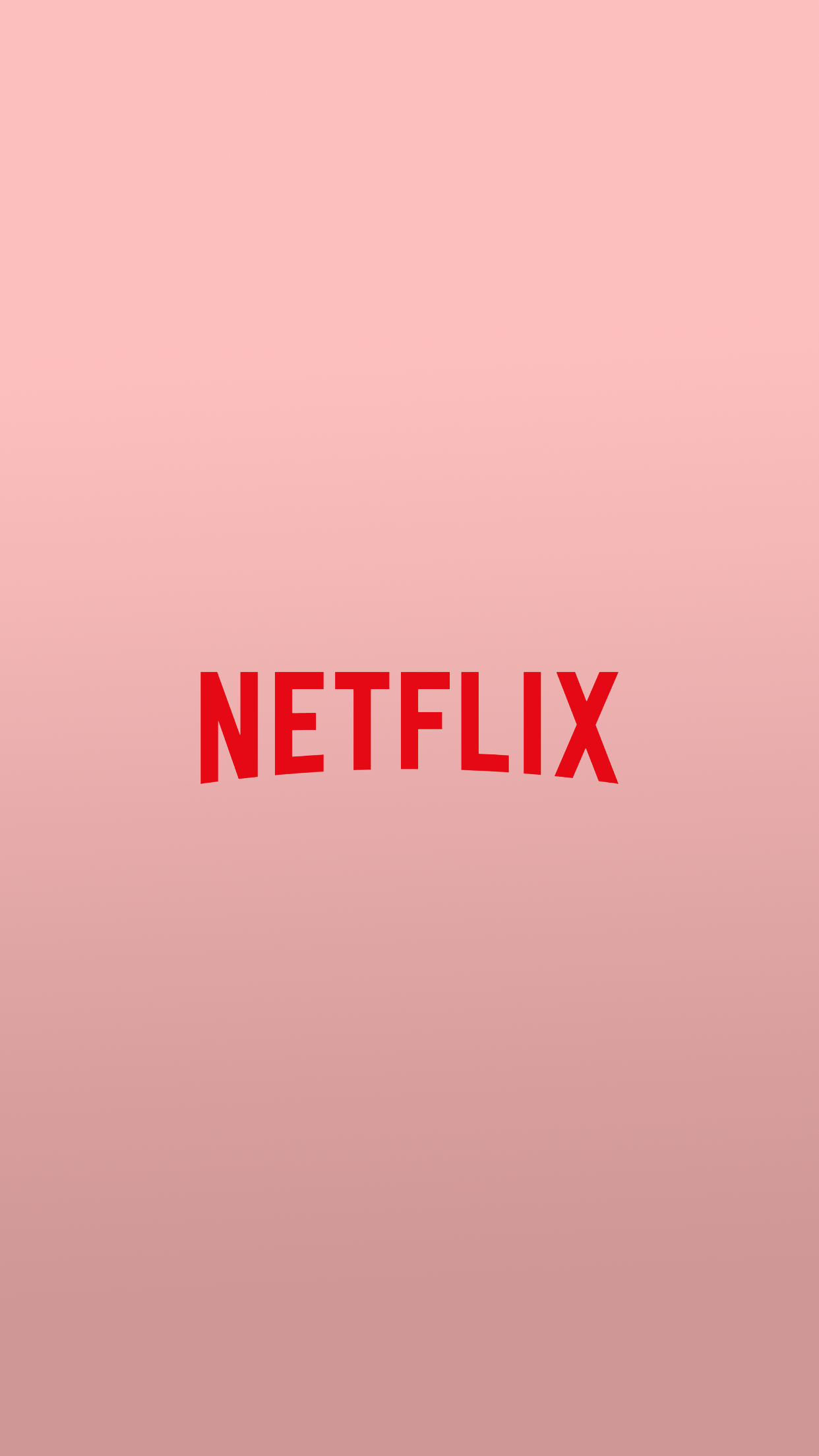 Logo Netflix su rosa, 1242x2208 Verticale, Telefono