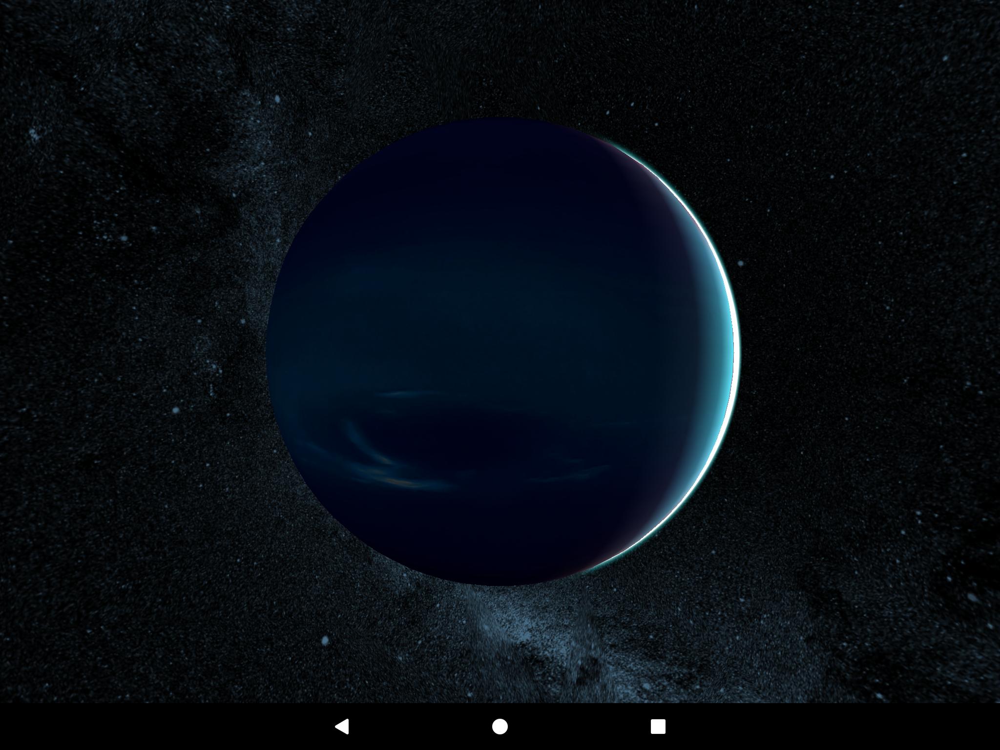 Pianeta Nettuno blu spazio, 2048x1536 2K, Desktop