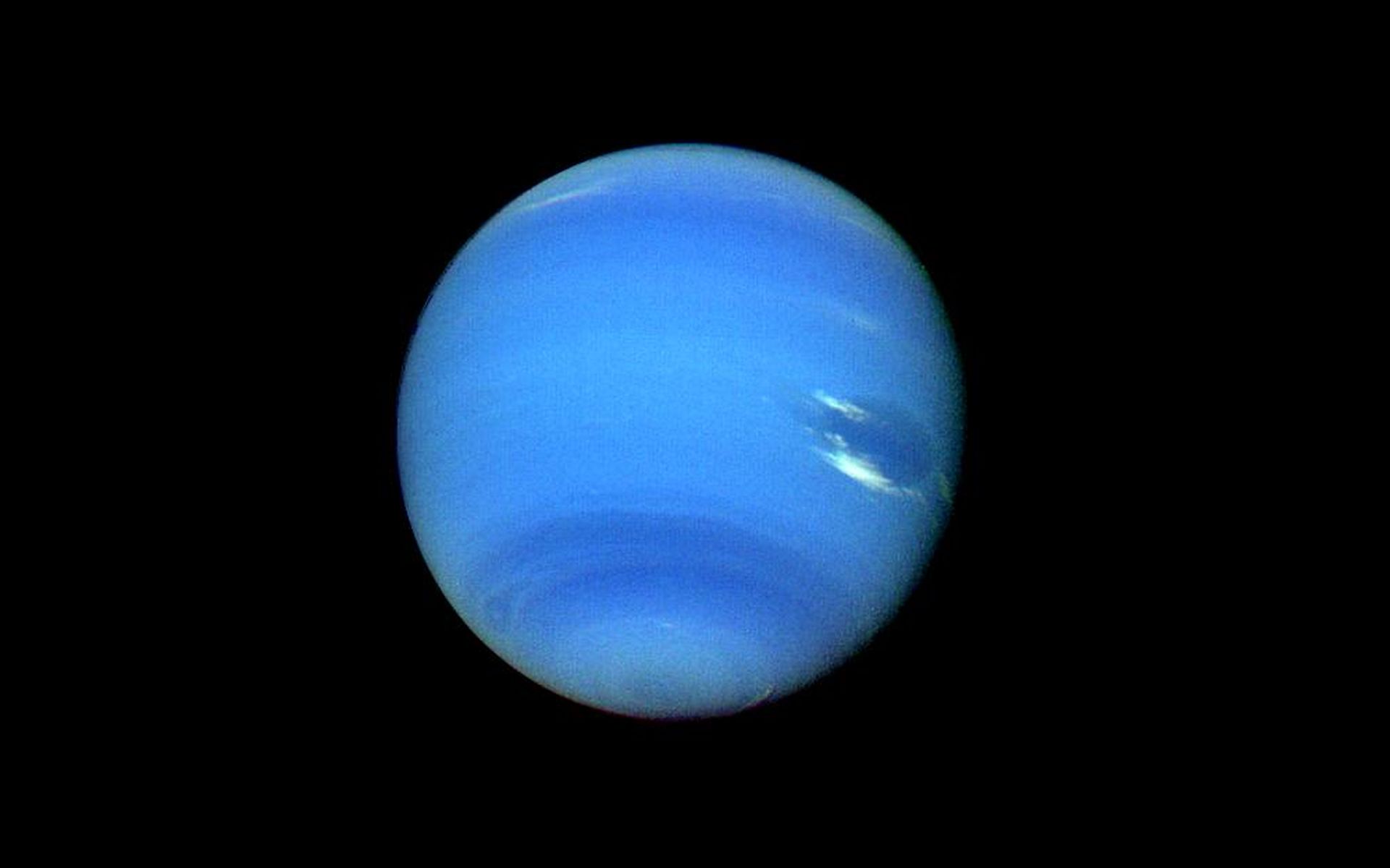 Pianeta Nettuno blu spazio, 1920x1200 Full HD+, Desktop