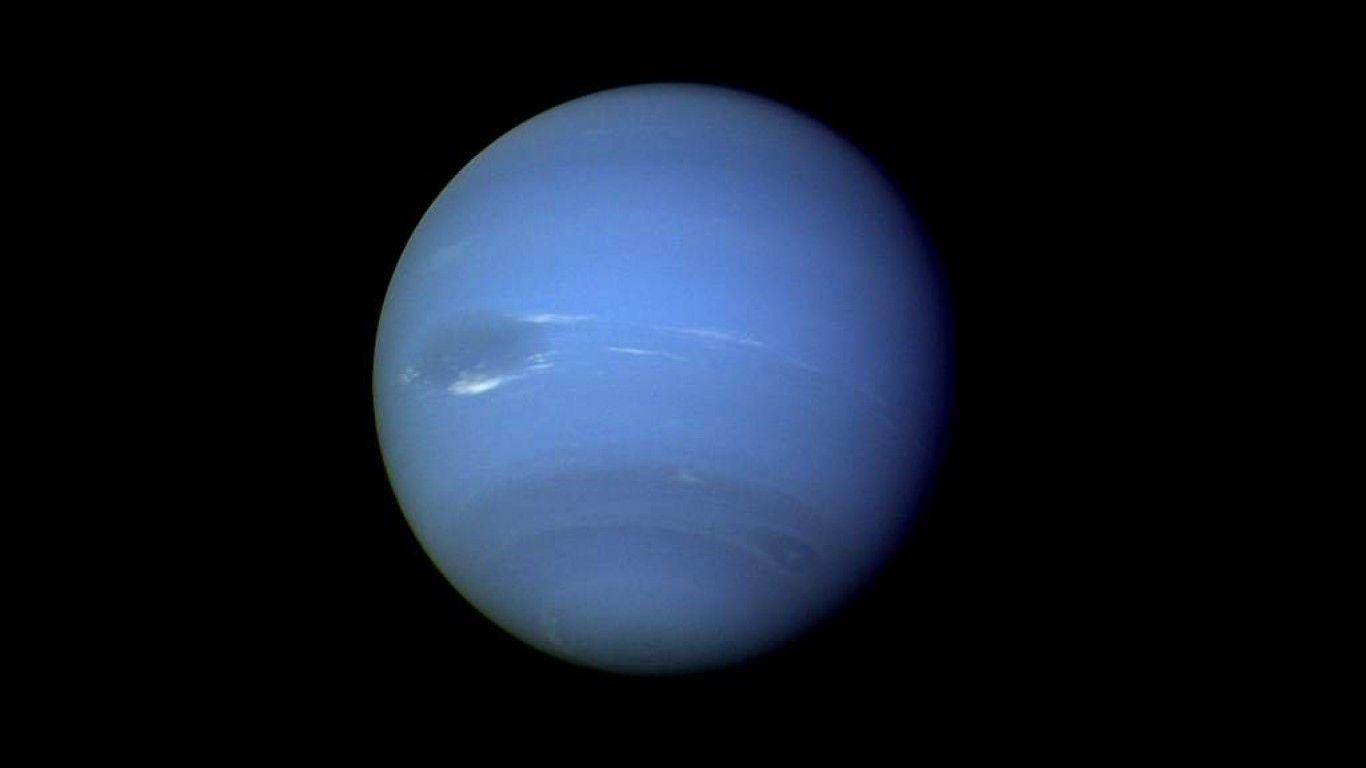 Pianeta Nettuno blu spazio, 1366x768 720p, PC