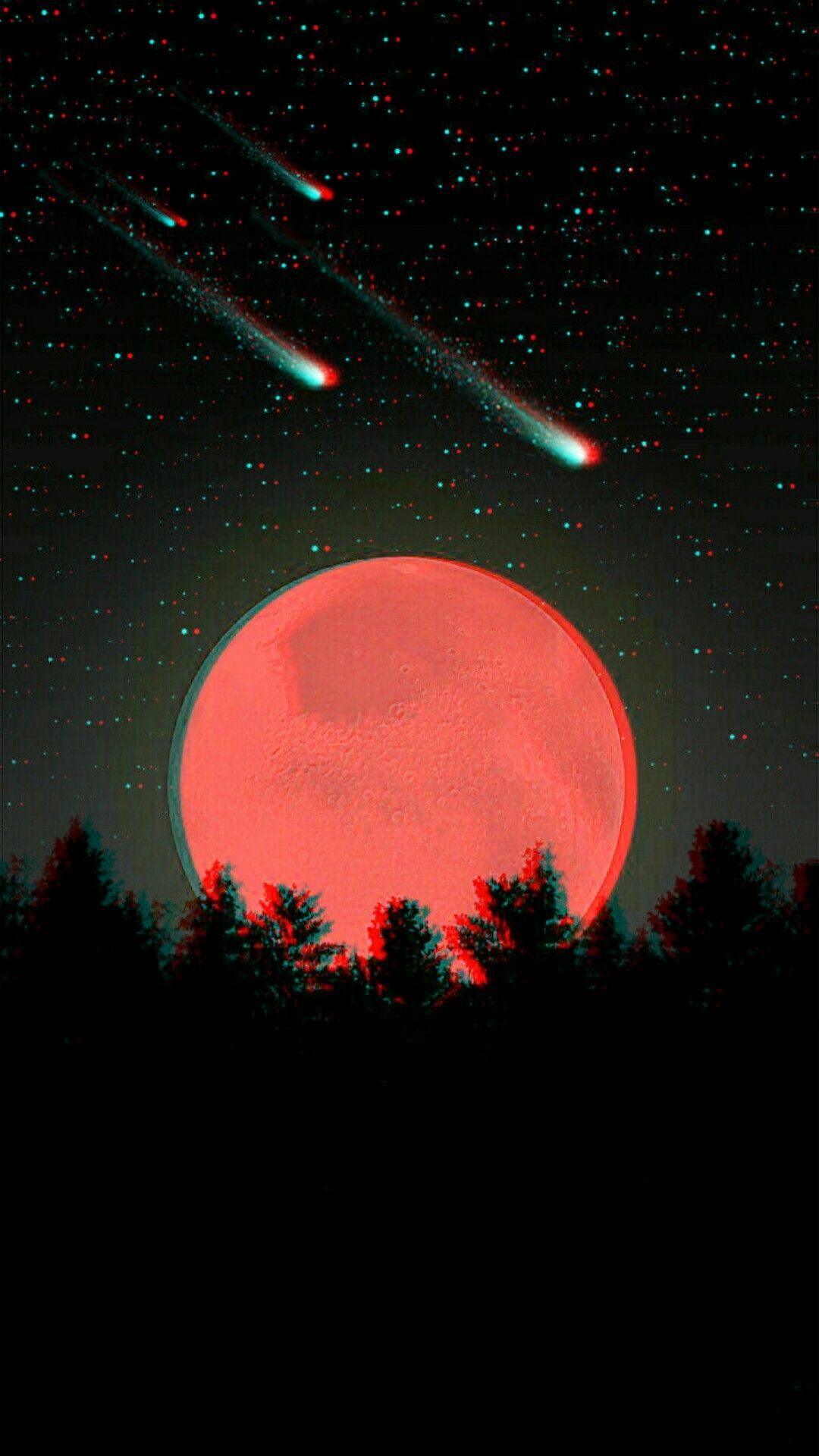 Occhi rossi Sailor Moon Luna, anime magico, 720x1280 Verticale, iPhone Air
