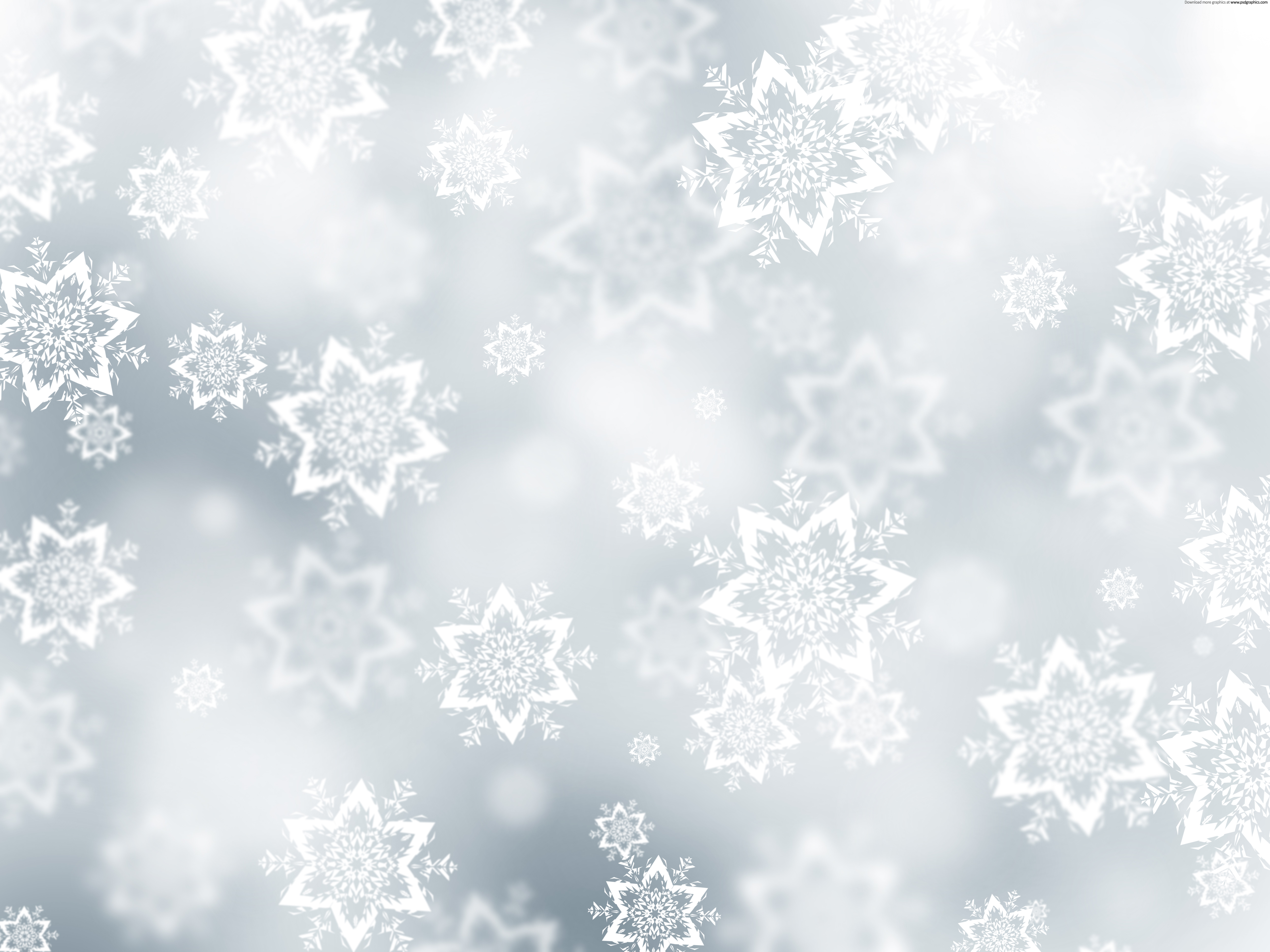 Fiocchi di neve grigio argento, 5000x3750 4K, Desktop 4K